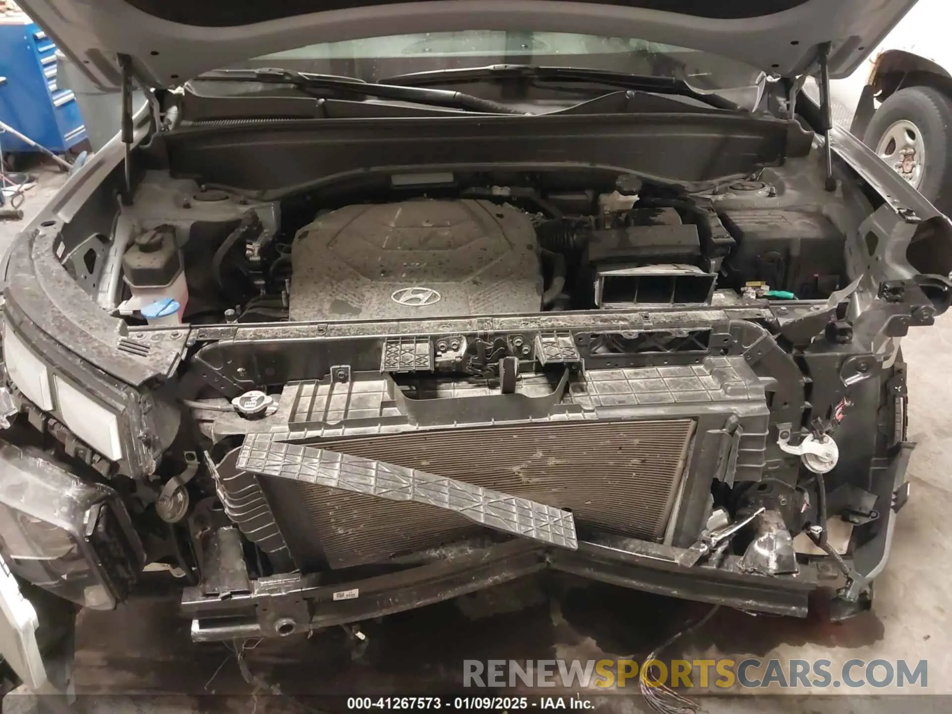 10 Photograph of a damaged car KM8R7DGE7PU639129 HYUNDAI PALISADE 2023
