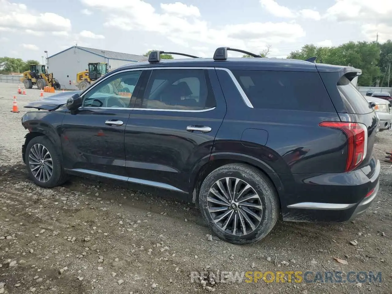 2 Photograph of a damaged car KM8R7DGE8PU509263 HYUNDAI PALISADE 2023