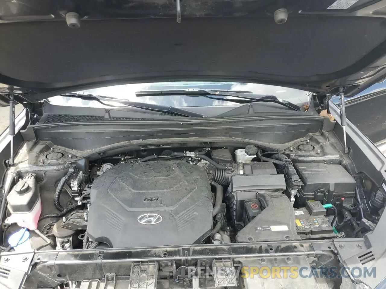 12 Photograph of a damaged car KM8R7DGE8PU537239 HYUNDAI PALISADE 2023
