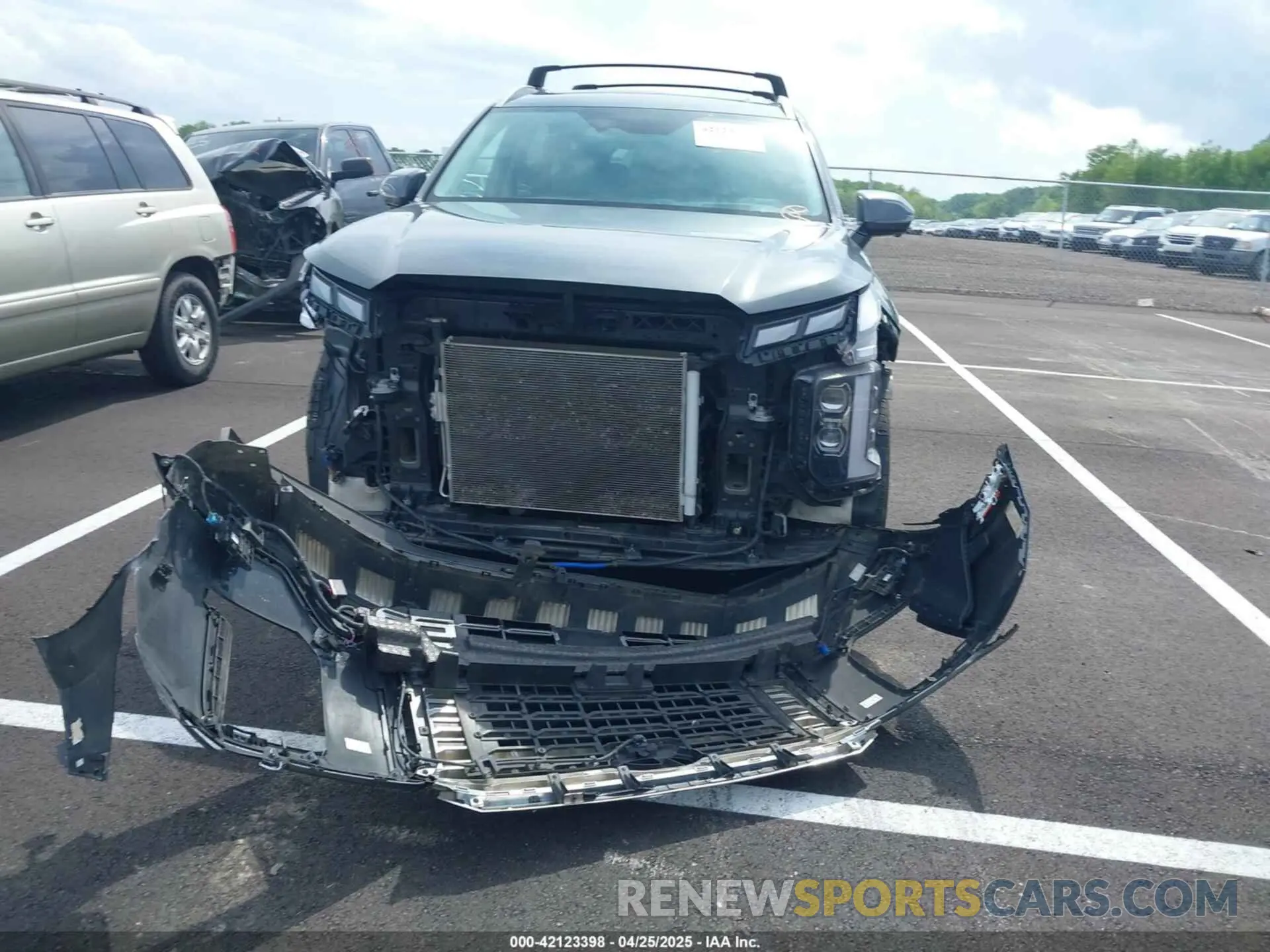 12 Photograph of a damaged car KM8R7DGE8PU558348 HYUNDAI PALISADE 2023