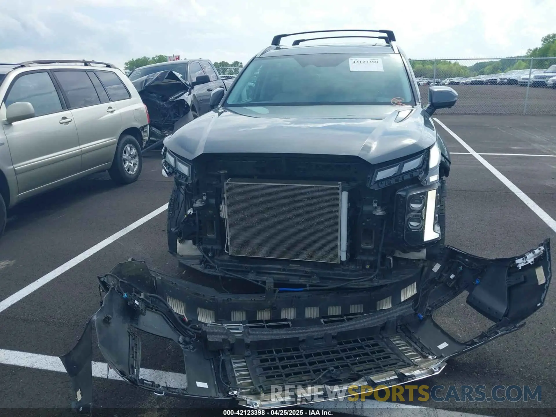 6 Photograph of a damaged car KM8R7DGE8PU558348 HYUNDAI PALISADE 2023