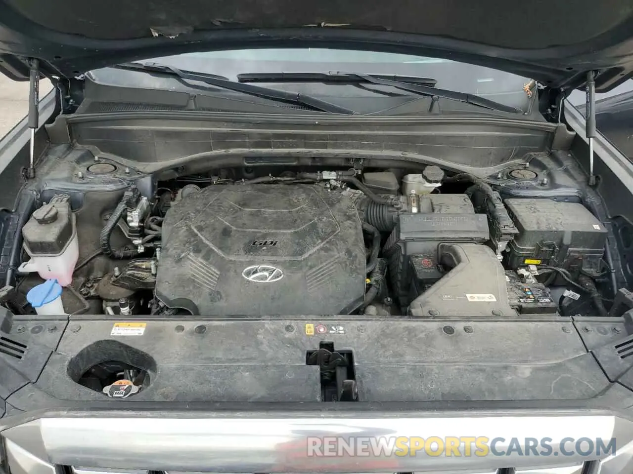 12 Photograph of a damaged car KM8R7DGE9PU515265 HYUNDAI PALISADE 2023