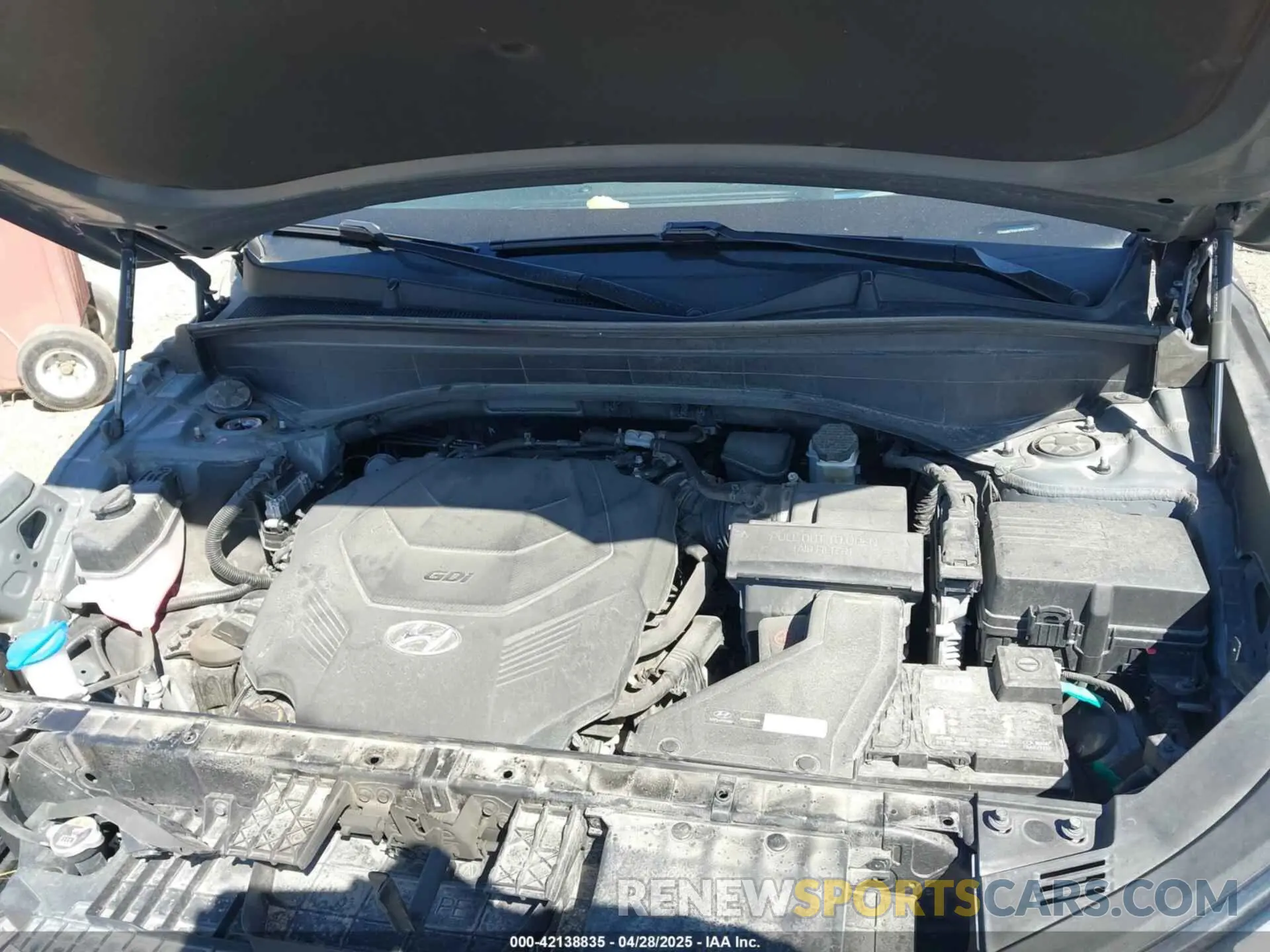 10 Photograph of a damaged car KM8R7DGE9PU591567 HYUNDAI PALISADE 2023