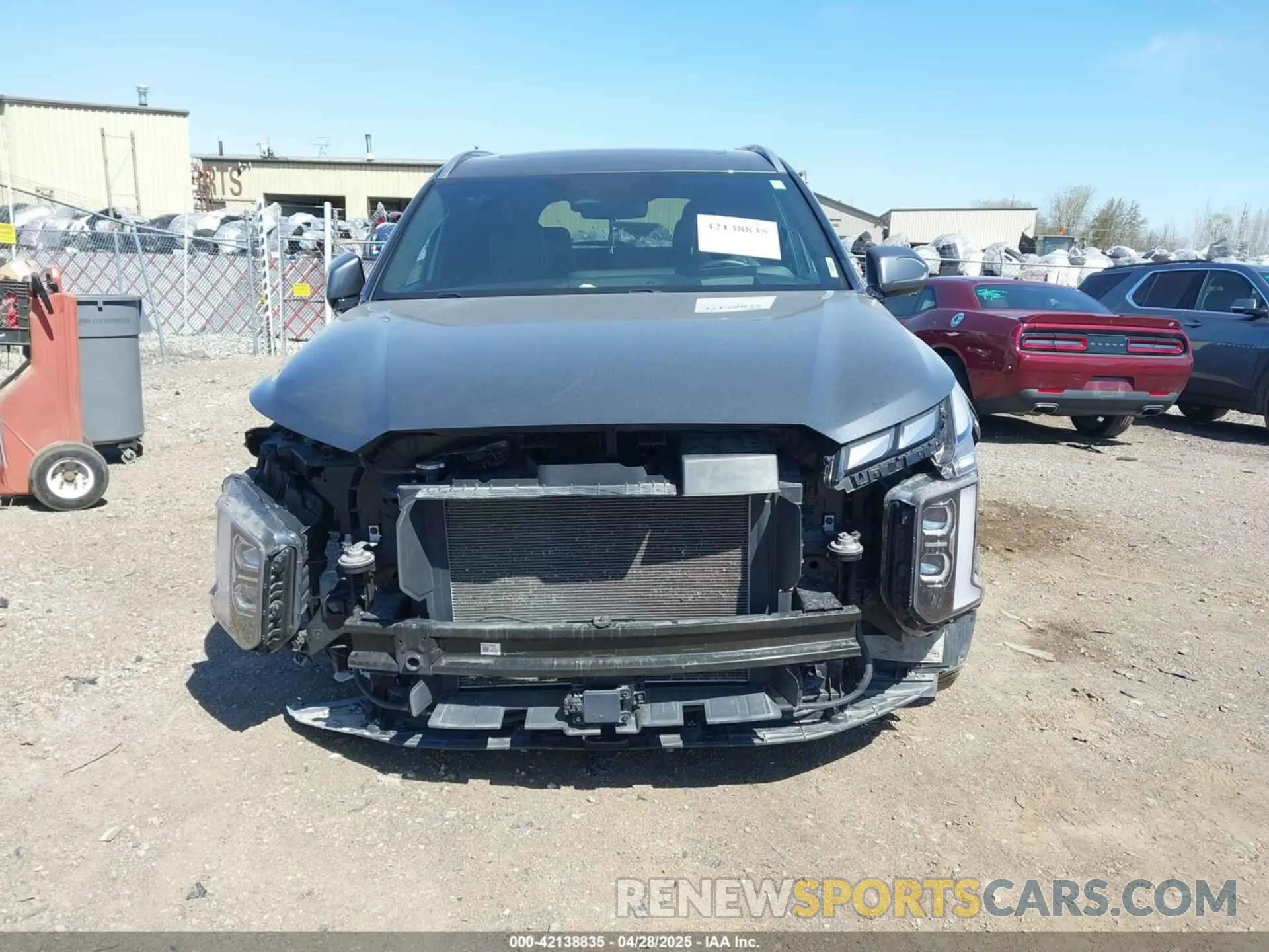 13 Photograph of a damaged car KM8R7DGE9PU591567 HYUNDAI PALISADE 2023