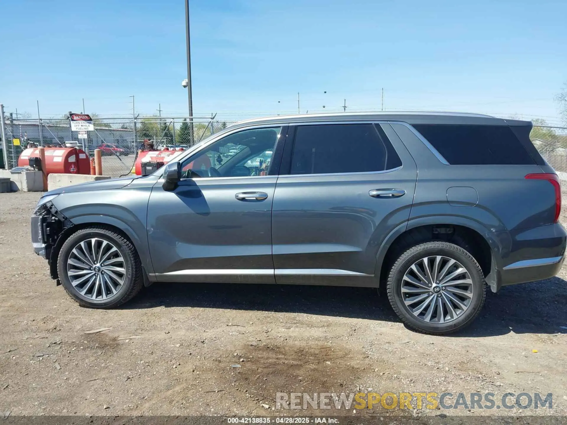 15 Photograph of a damaged car KM8R7DGE9PU591567 HYUNDAI PALISADE 2023