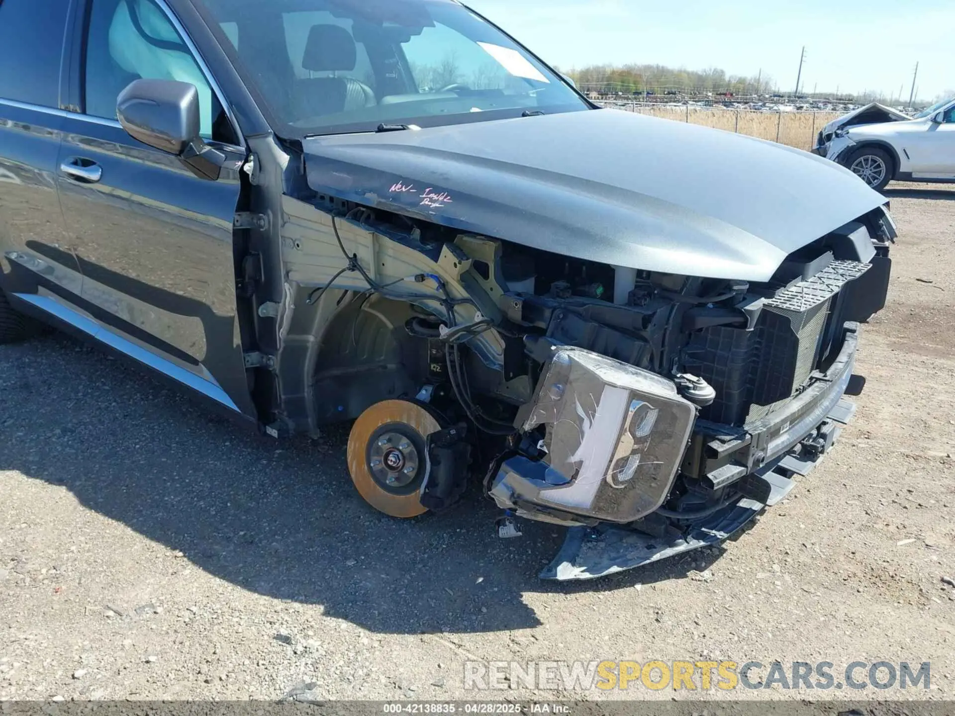 6 Photograph of a damaged car KM8R7DGE9PU591567 HYUNDAI PALISADE 2023