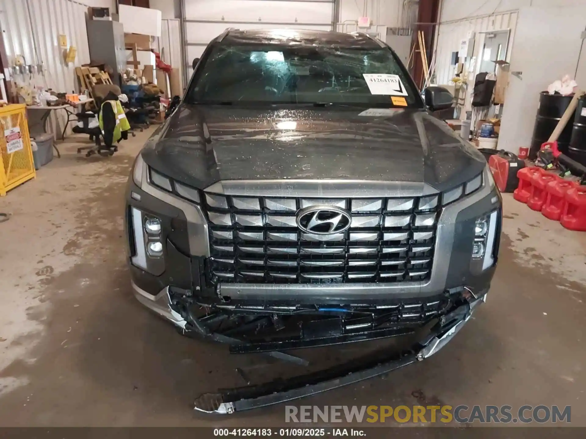 12 Photograph of a damaged car KM8R7DGEXPU530499 HYUNDAI PALISADE 2023