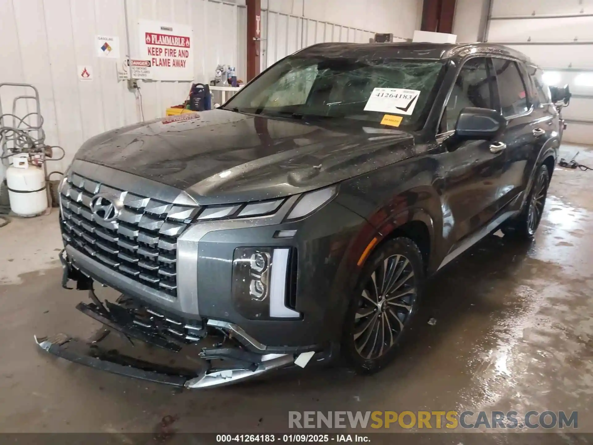 2 Photograph of a damaged car KM8R7DGEXPU530499 HYUNDAI PALISADE 2023