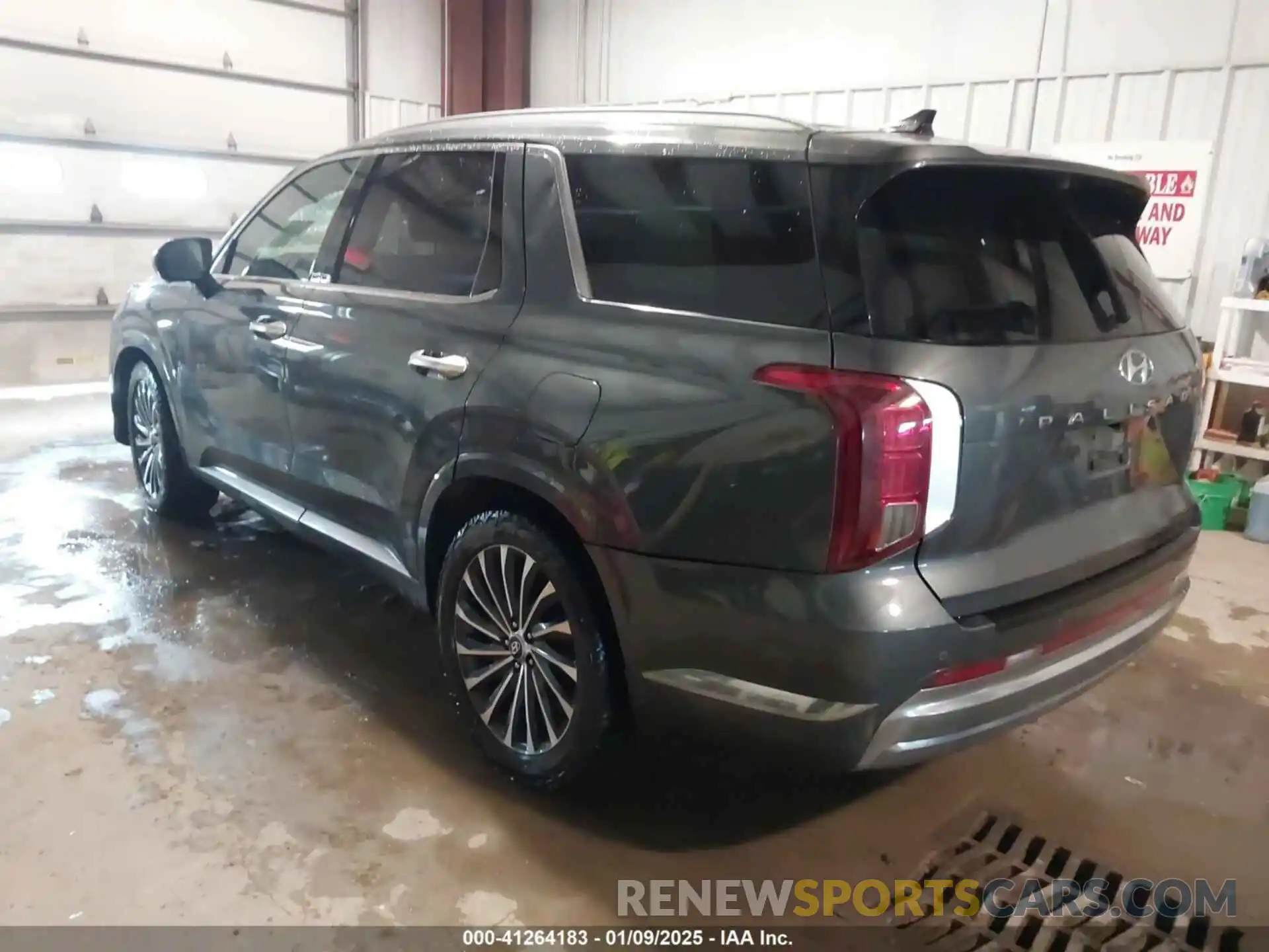 3 Photograph of a damaged car KM8R7DGEXPU530499 HYUNDAI PALISADE 2023