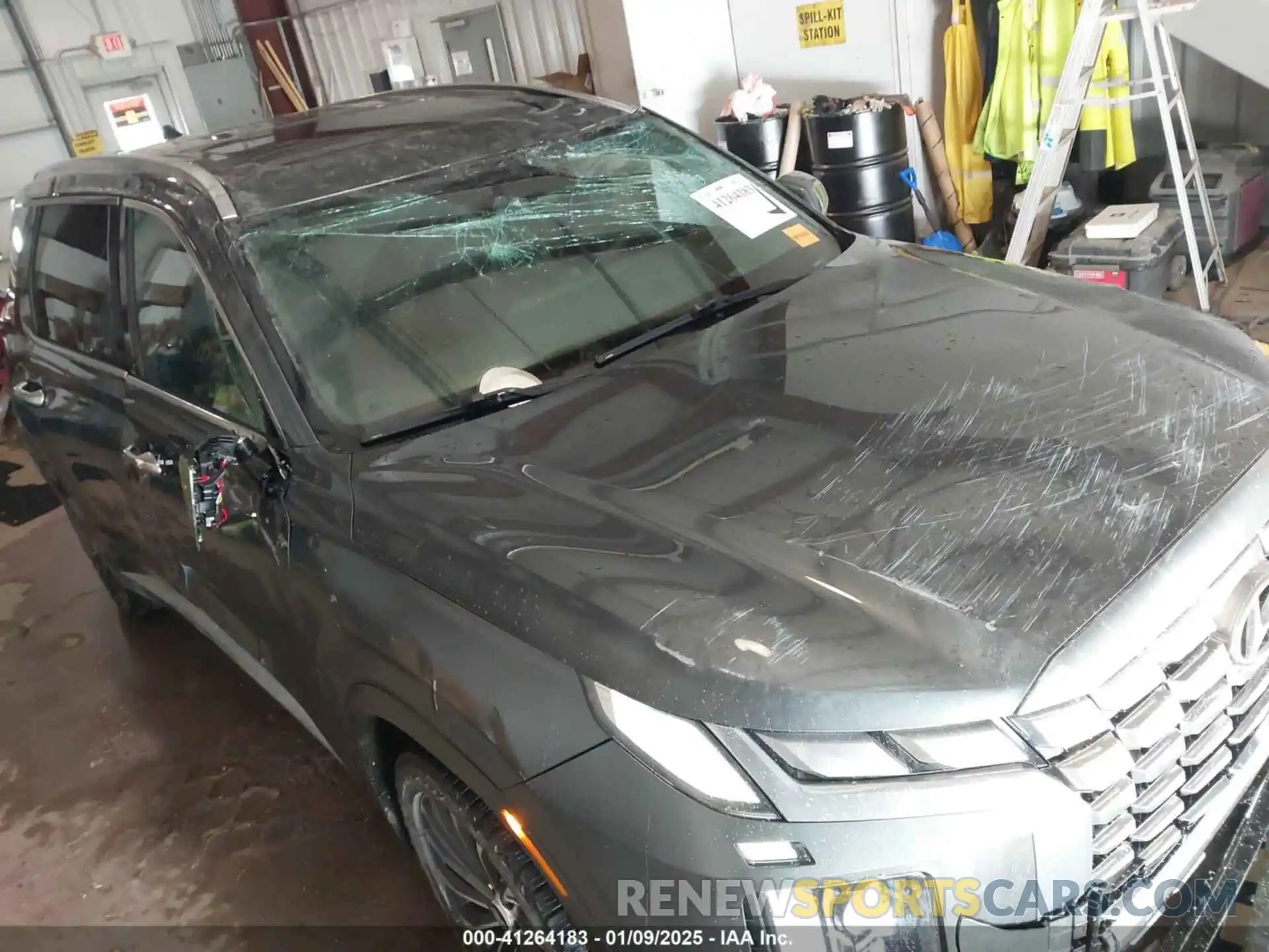 6 Photograph of a damaged car KM8R7DGEXPU530499 HYUNDAI PALISADE 2023