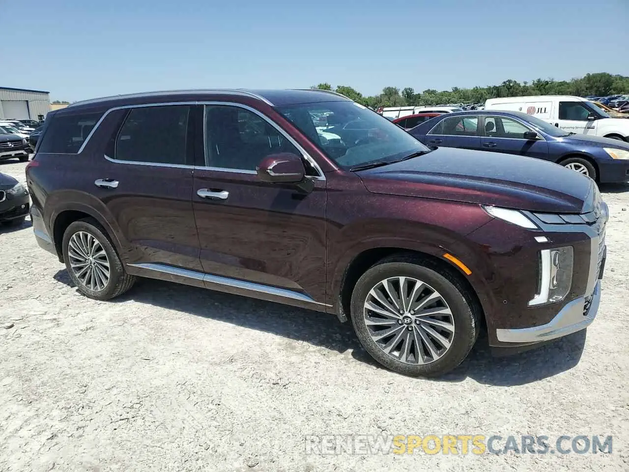 4 Photograph of a damaged car KM8R7DGEXPU599208 HYUNDAI PALISADE 2023
