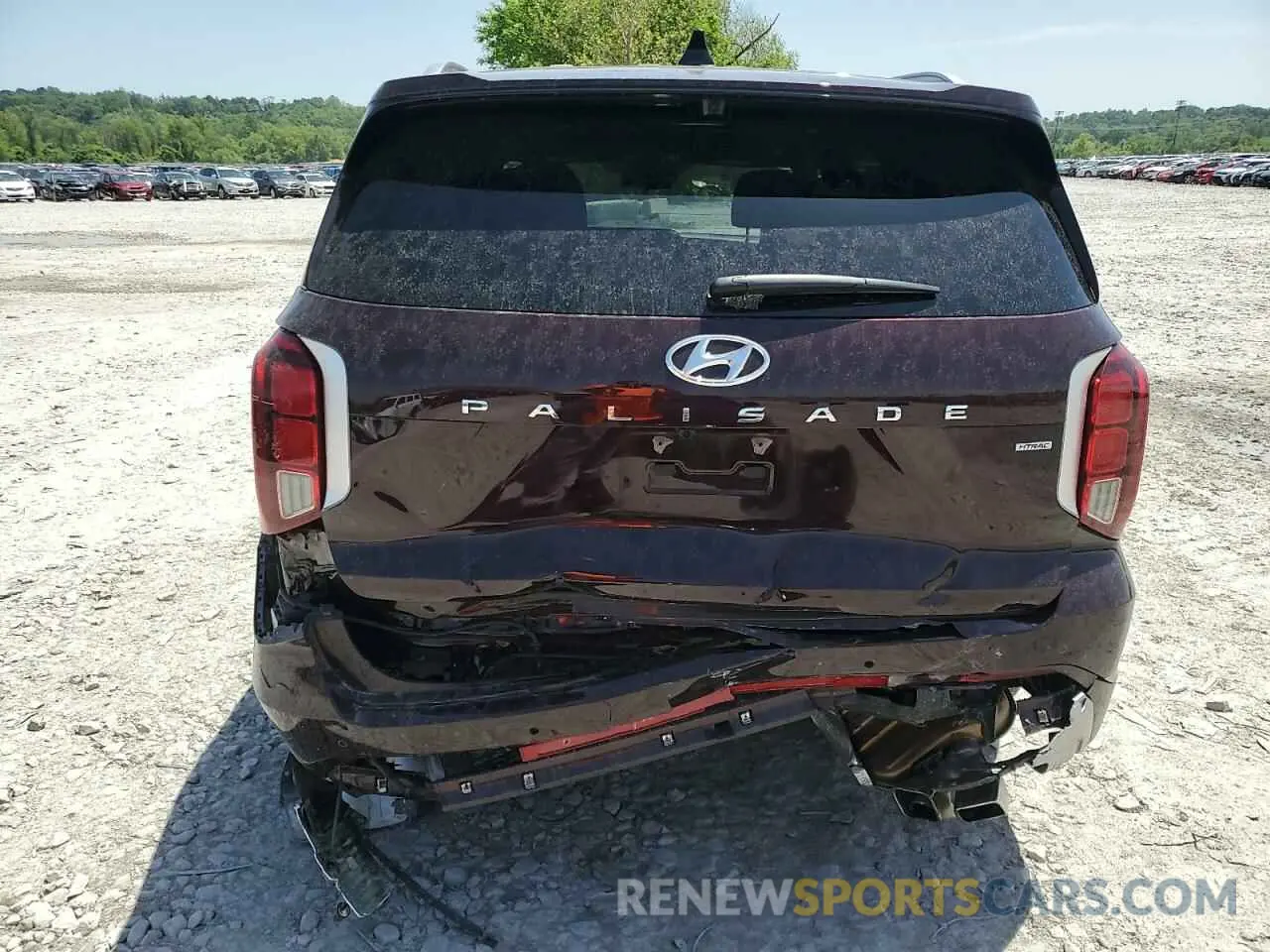 6 Photograph of a damaged car KM8R7DGEXPU599208 HYUNDAI PALISADE 2023