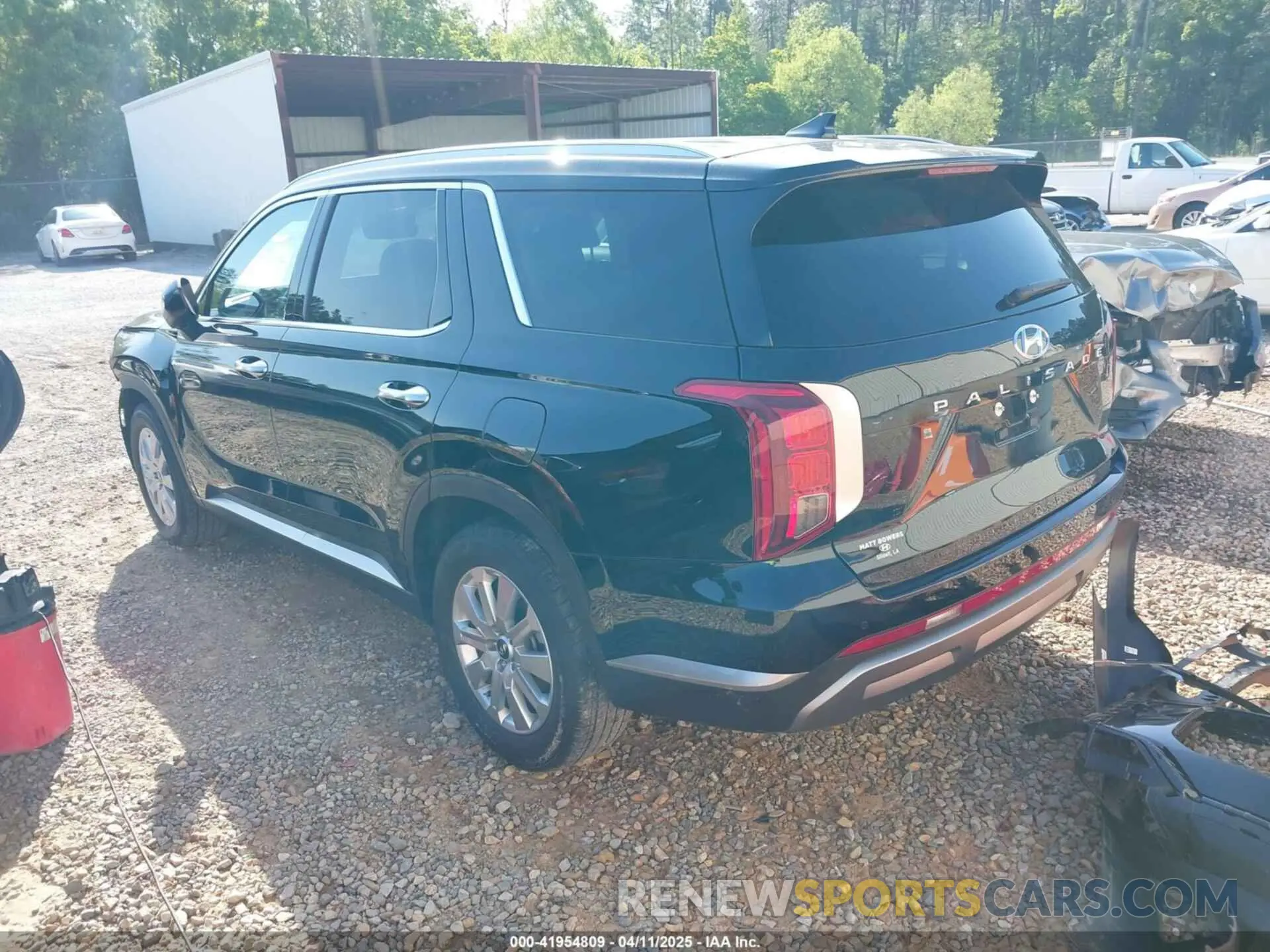 3 Photograph of a damaged car KM8R24GE0RU803824 HYUNDAI PALISADE 2024