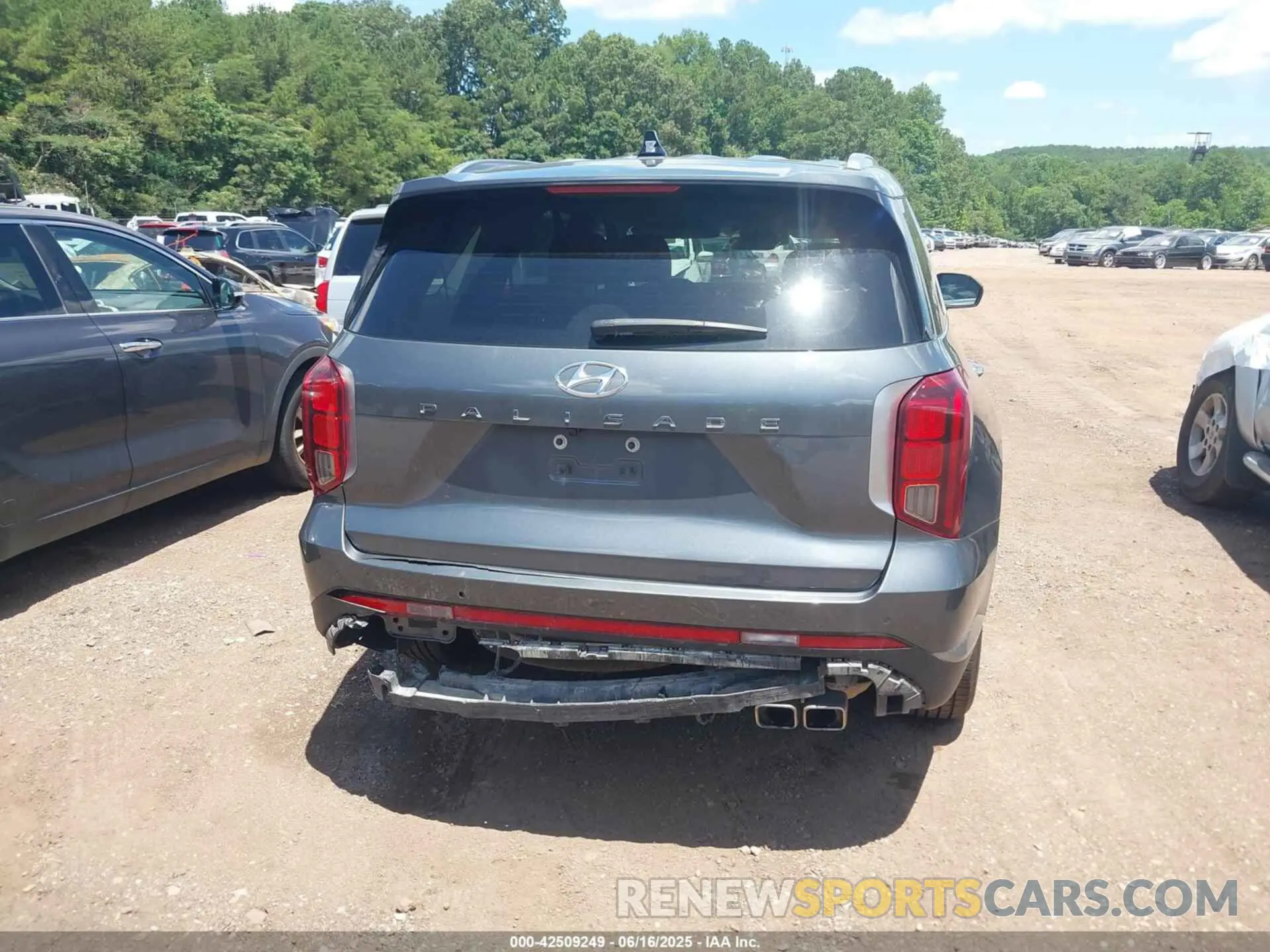 6 Photograph of a damaged car KM8R24GE2RU742301 HYUNDAI PALISADE 2024