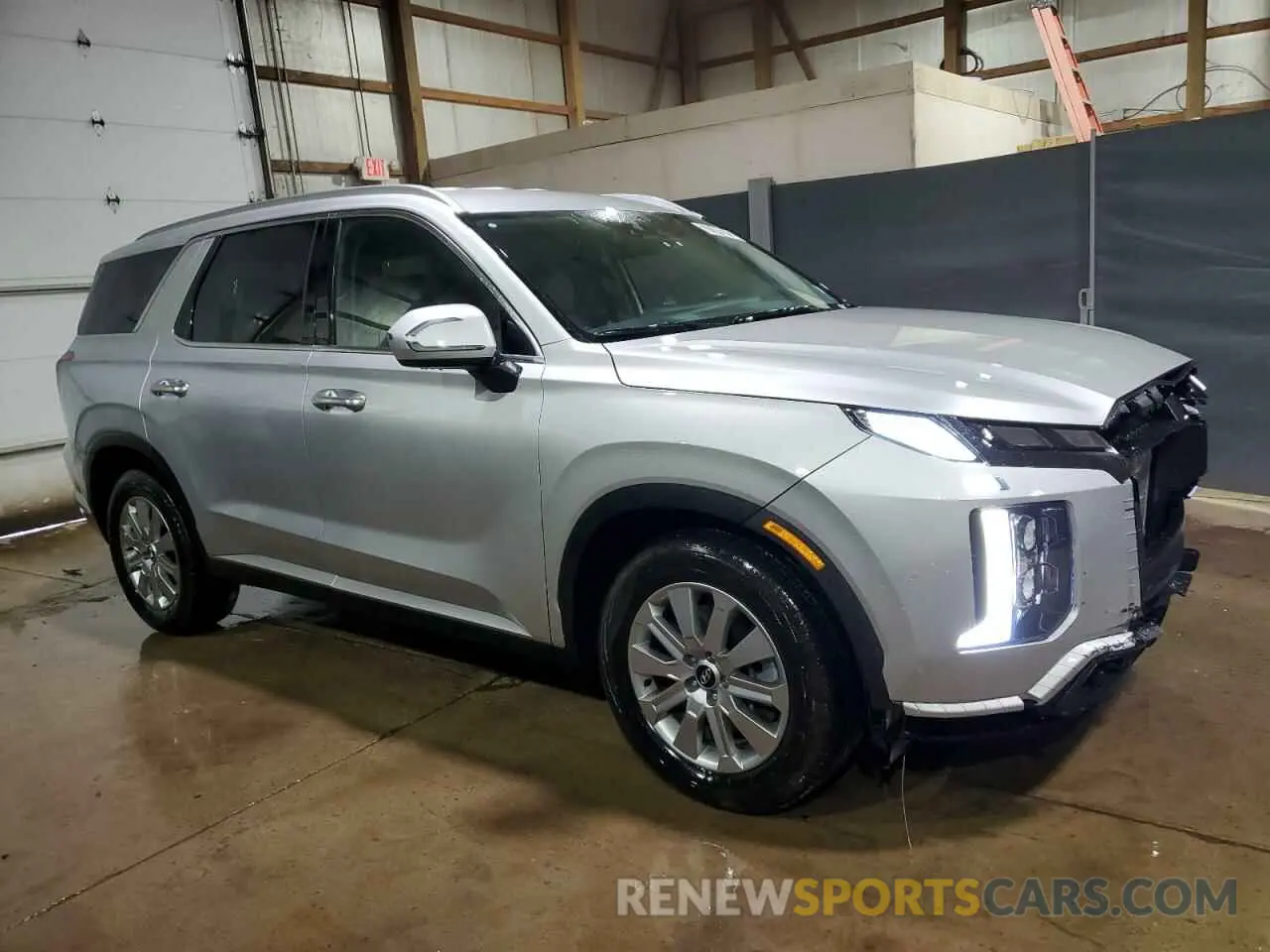 4 Photograph of a damaged car KM8R24GE3RU712904 HYUNDAI PALISADE 2024