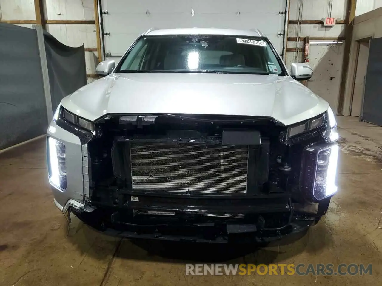 5 Photograph of a damaged car KM8R24GE3RU712904 HYUNDAI PALISADE 2024