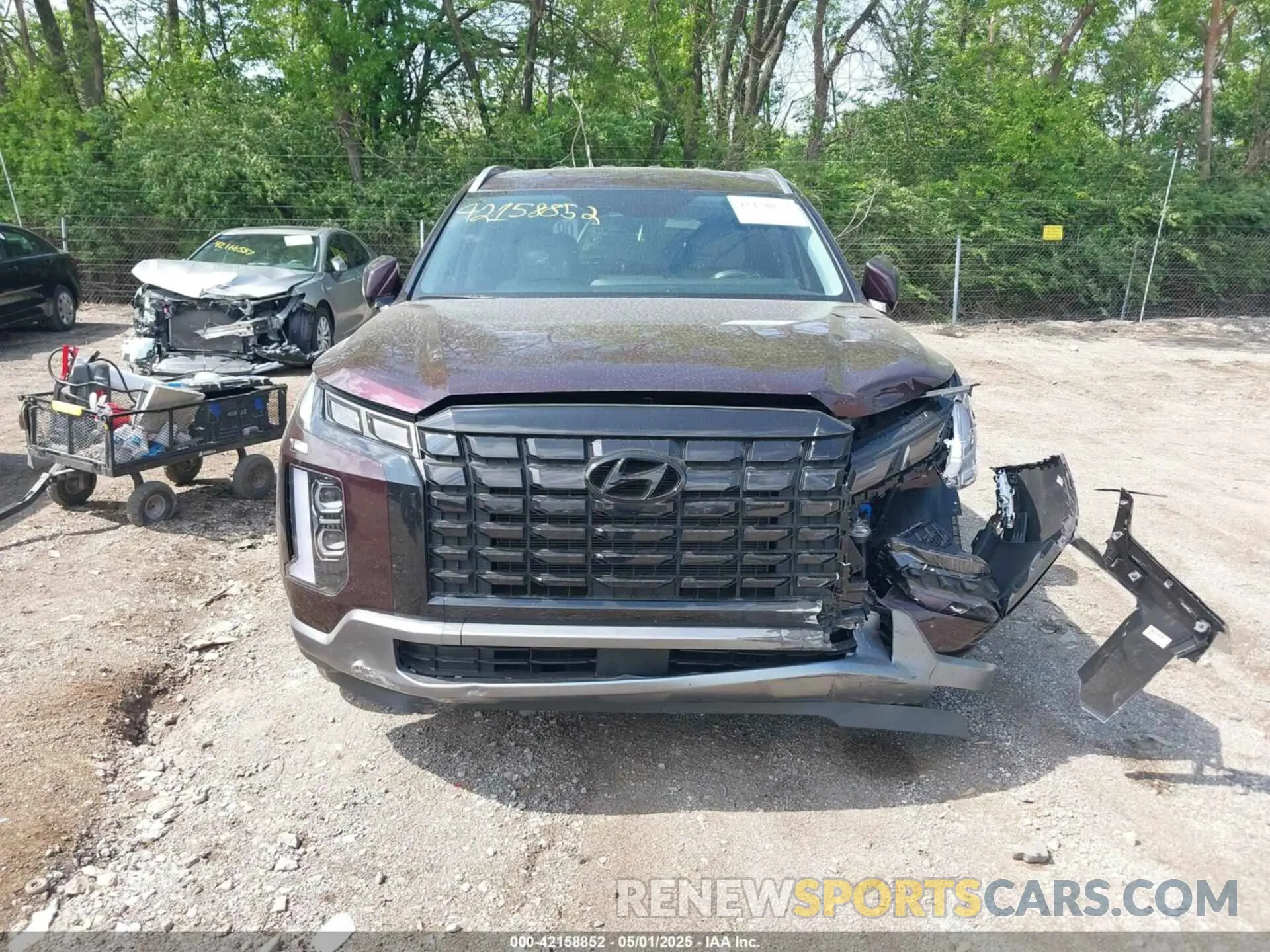 12 Photograph of a damaged car KM8R24GE3RU796125 HYUNDAI PALISADE 2024