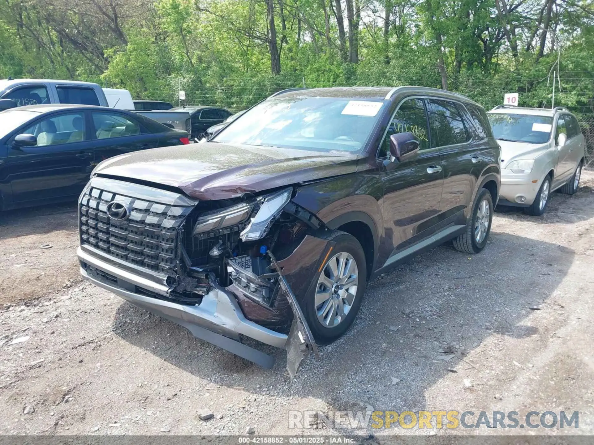 2 Photograph of a damaged car KM8R24GE3RU796125 HYUNDAI PALISADE 2024
