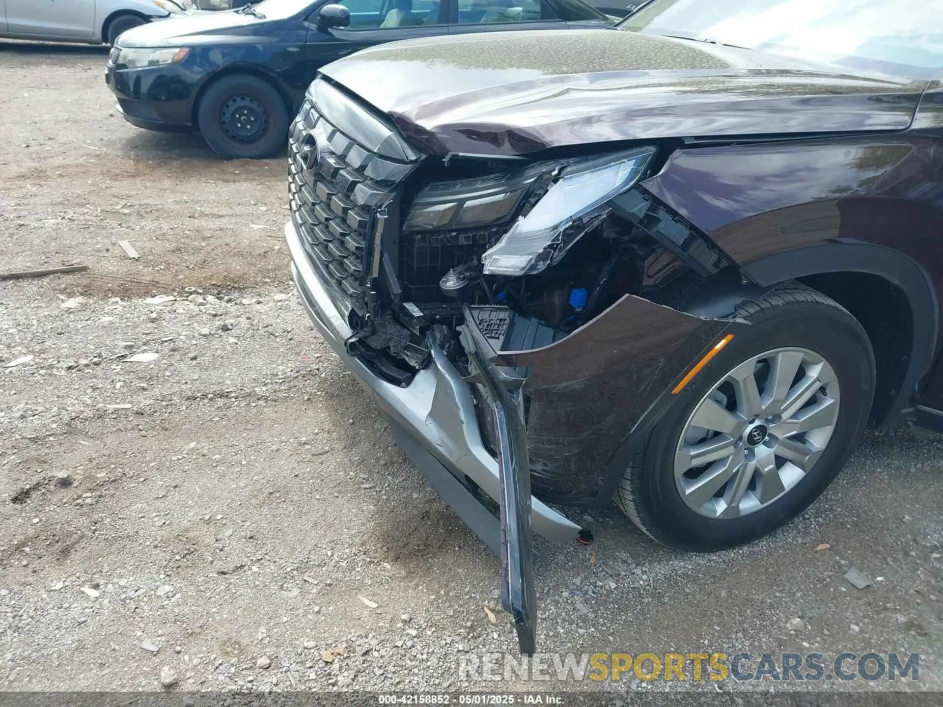 6 Photograph of a damaged car KM8R24GE3RU796125 HYUNDAI PALISADE 2024