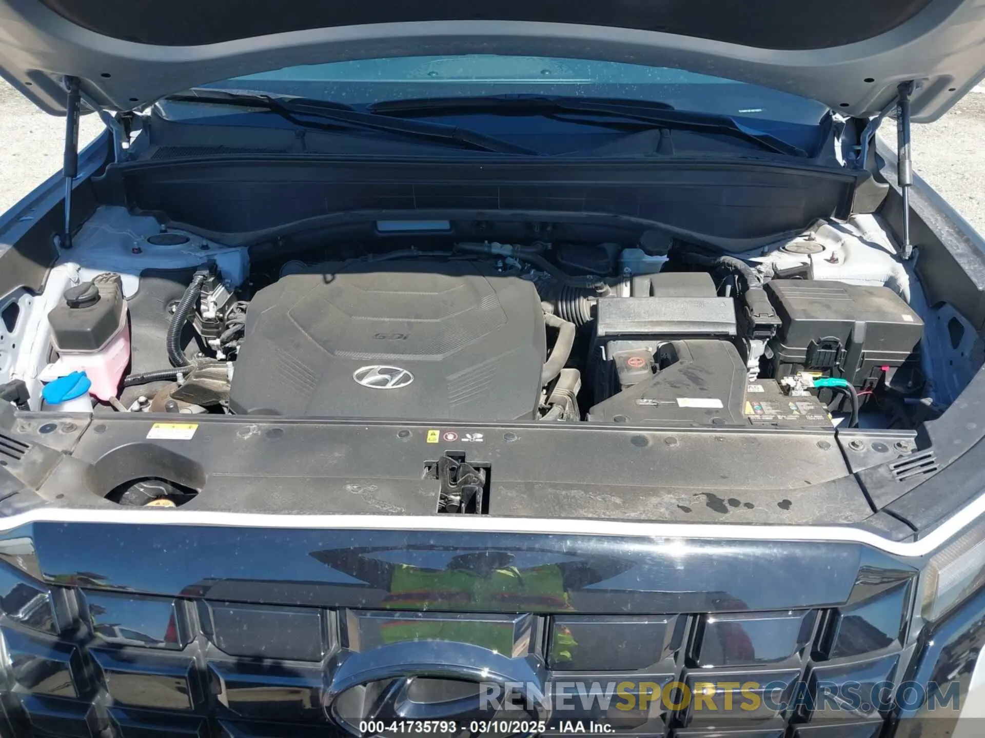 10 Photograph of a damaged car KM8R24GE4RU740923 HYUNDAI PALISADE 2024