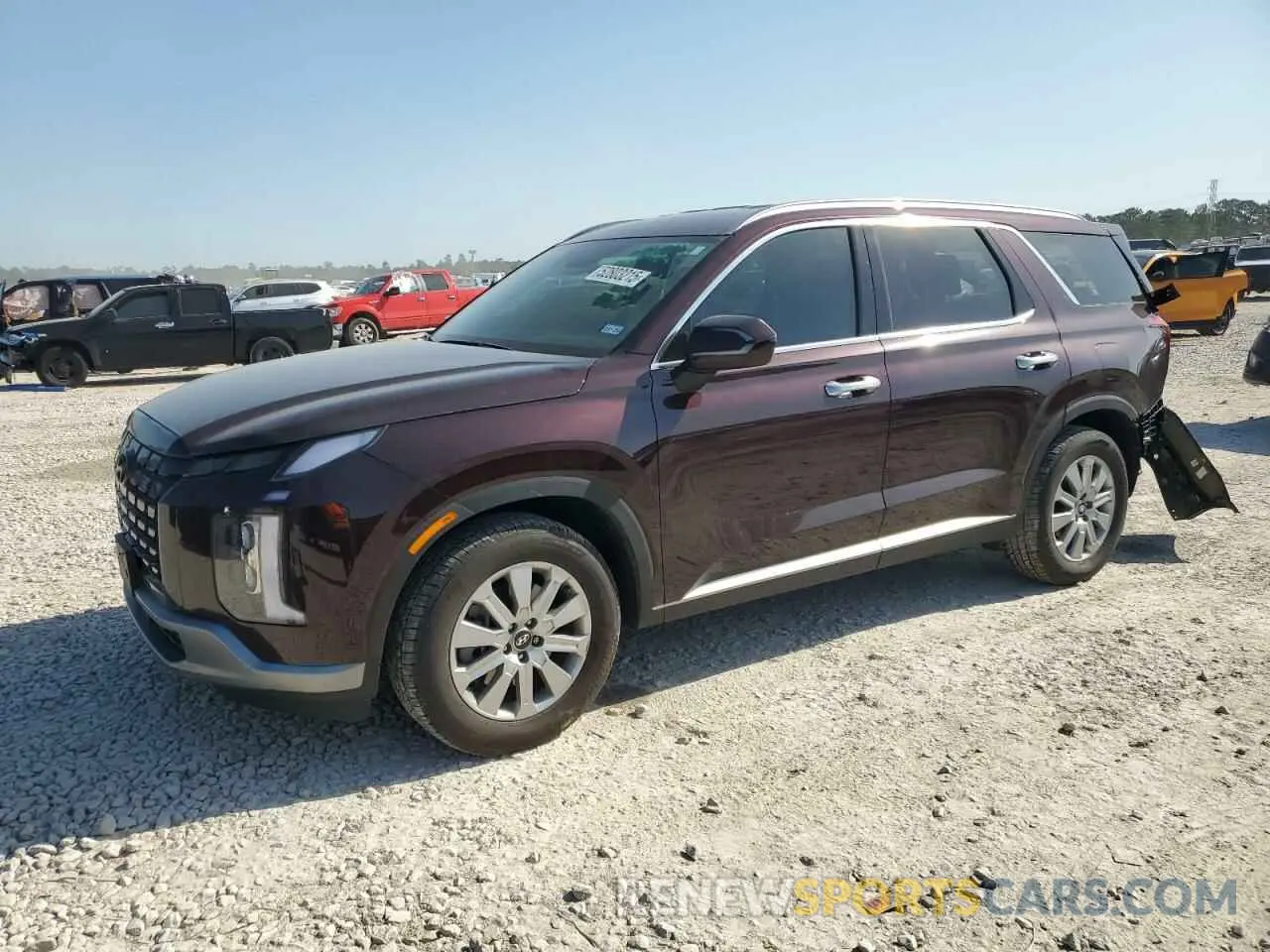 1 Photograph of a damaged car KM8R24GE5RU780167 HYUNDAI PALISADE 2024