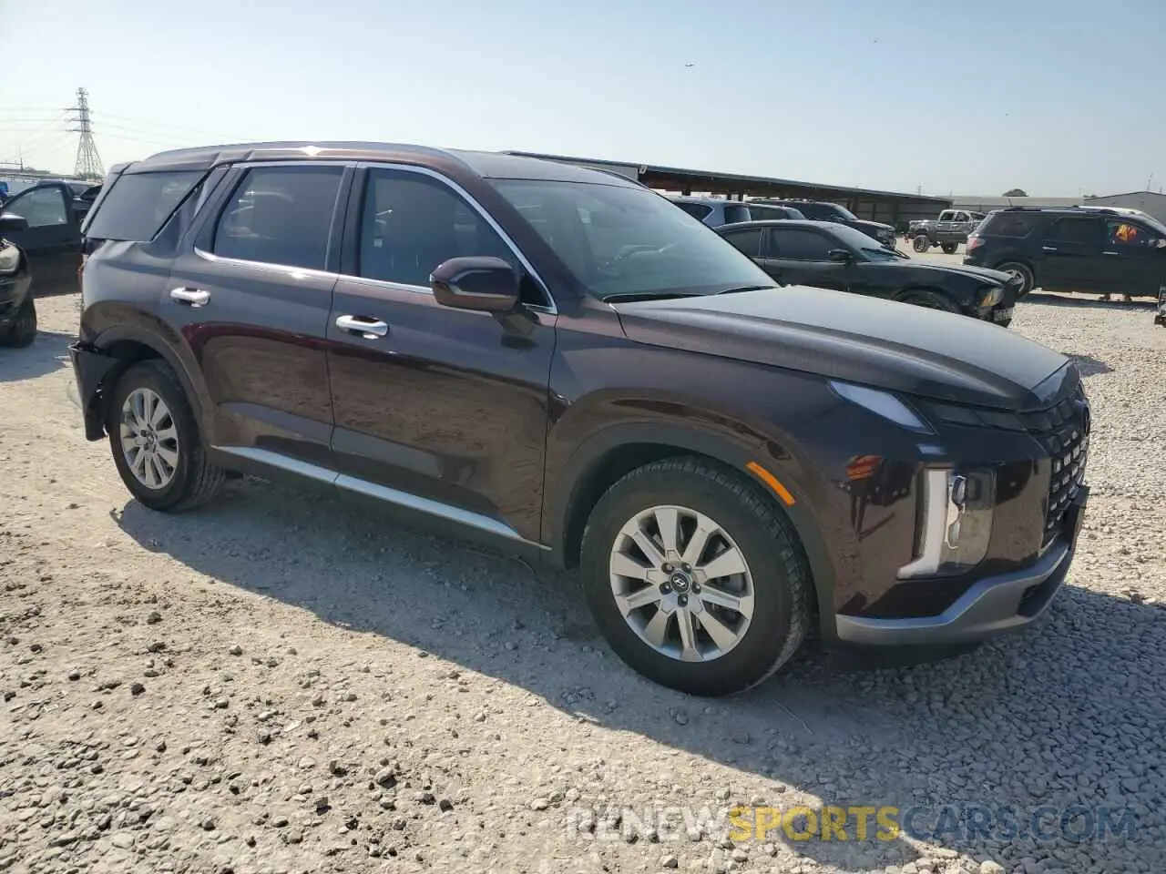 4 Photograph of a damaged car KM8R24GE5RU780167 HYUNDAI PALISADE 2024