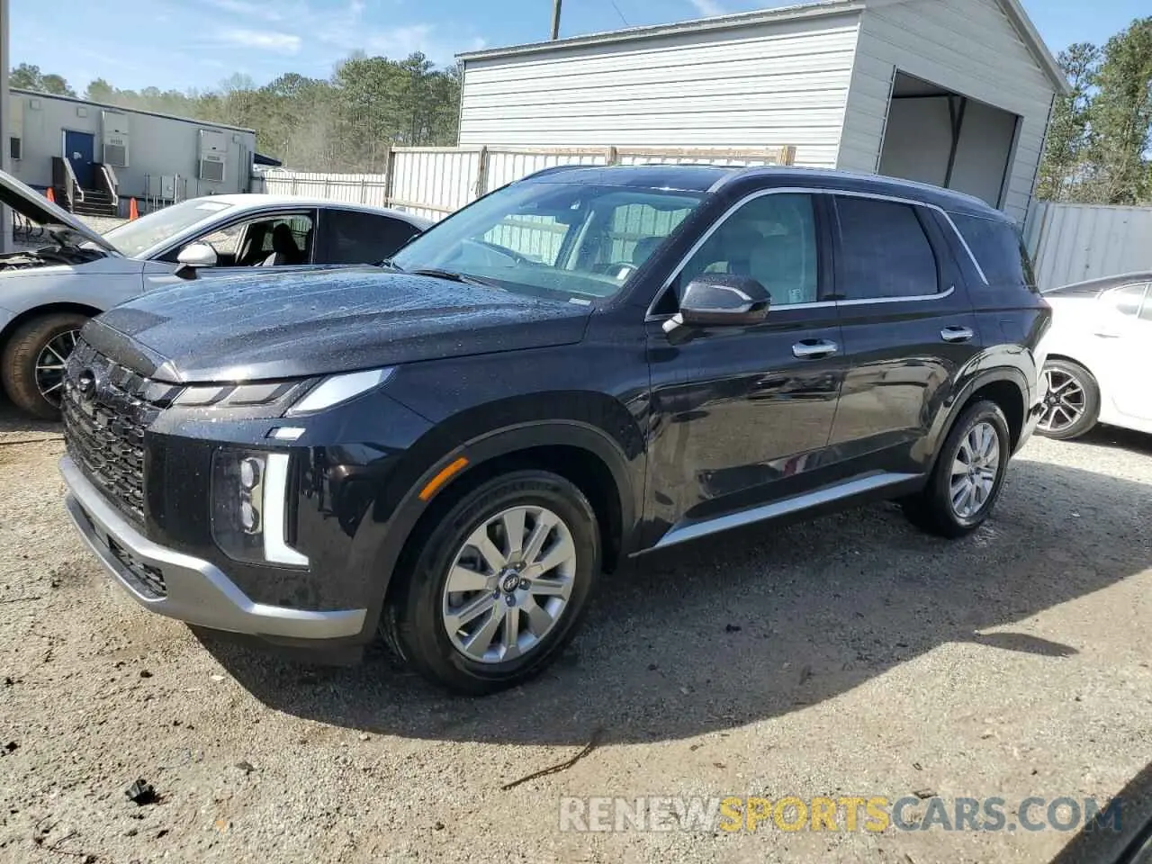 1 Photograph of a damaged car KM8R24GE6RU710404 HYUNDAI PALISADE 2024