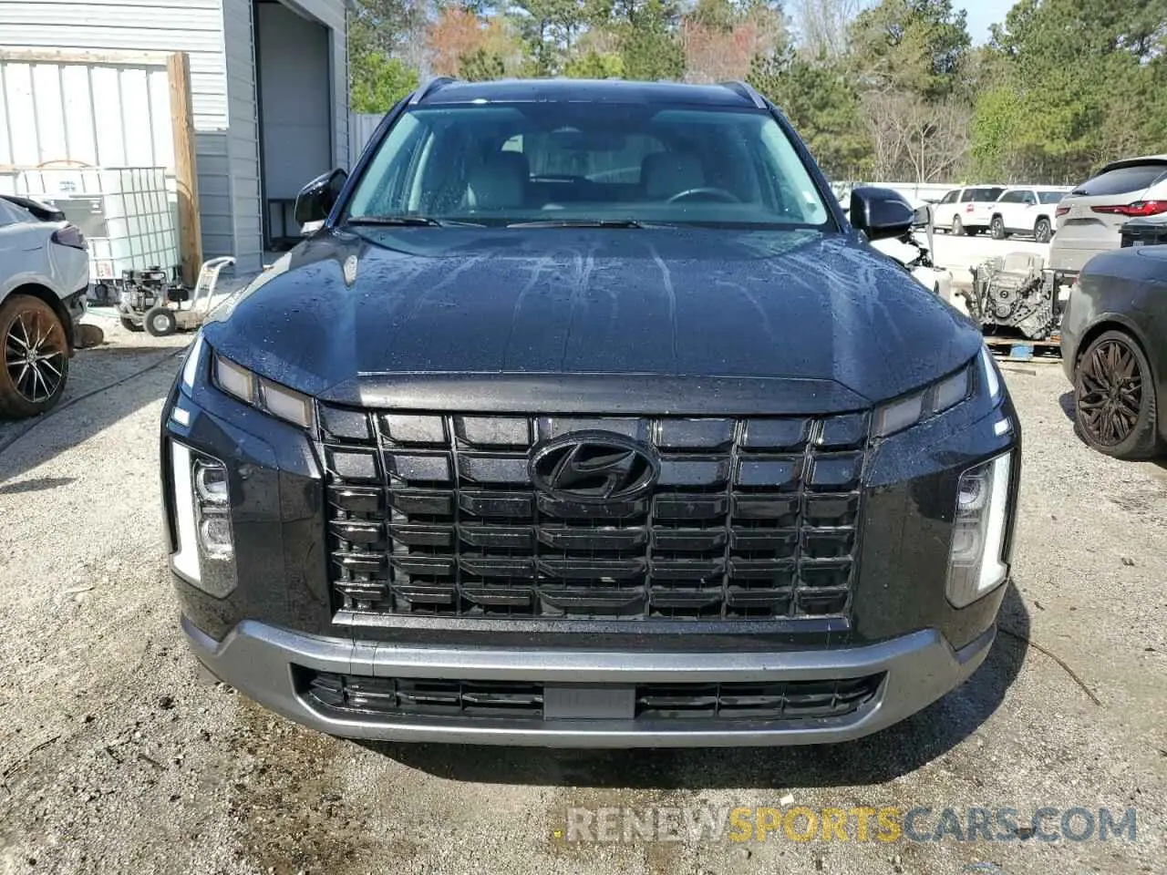 5 Photograph of a damaged car KM8R24GE6RU710404 HYUNDAI PALISADE 2024