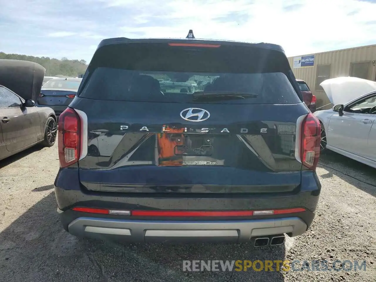 6 Photograph of a damaged car KM8R24GE6RU710404 HYUNDAI PALISADE 2024