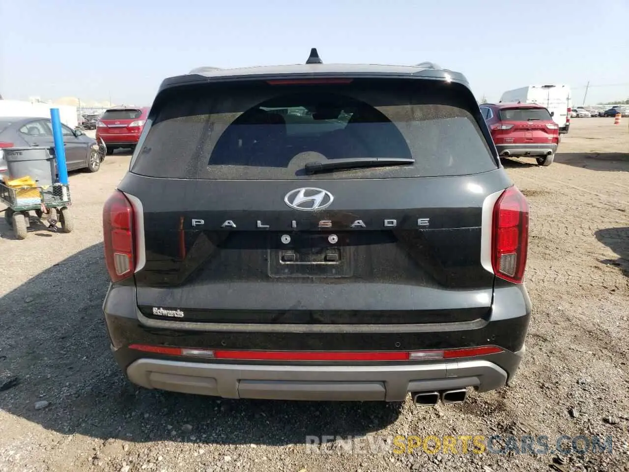6 Photograph of a damaged car KM8R24GE7RU698702 HYUNDAI PALISADE 2024