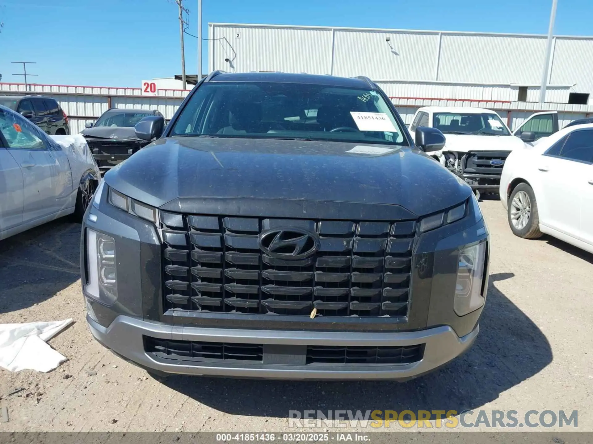 13 Photograph of a damaged car KM8R24GE8RU714034 HYUNDAI PALISADE 2024