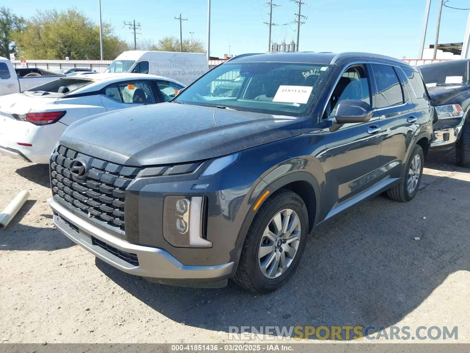 2 Photograph of a damaged car KM8R24GE8RU714034 HYUNDAI PALISADE 2024