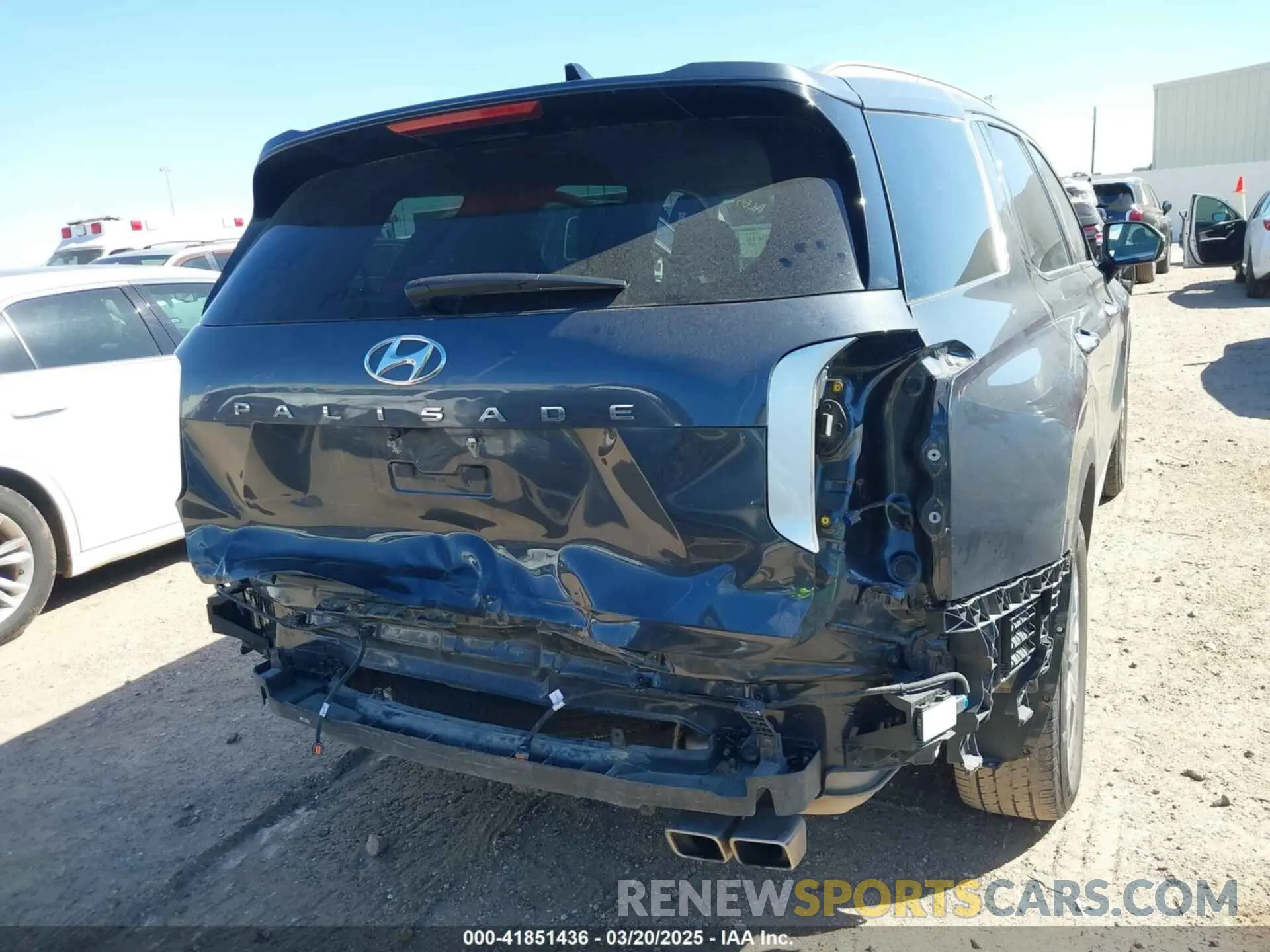 6 Photograph of a damaged car KM8R24GE8RU714034 HYUNDAI PALISADE 2024