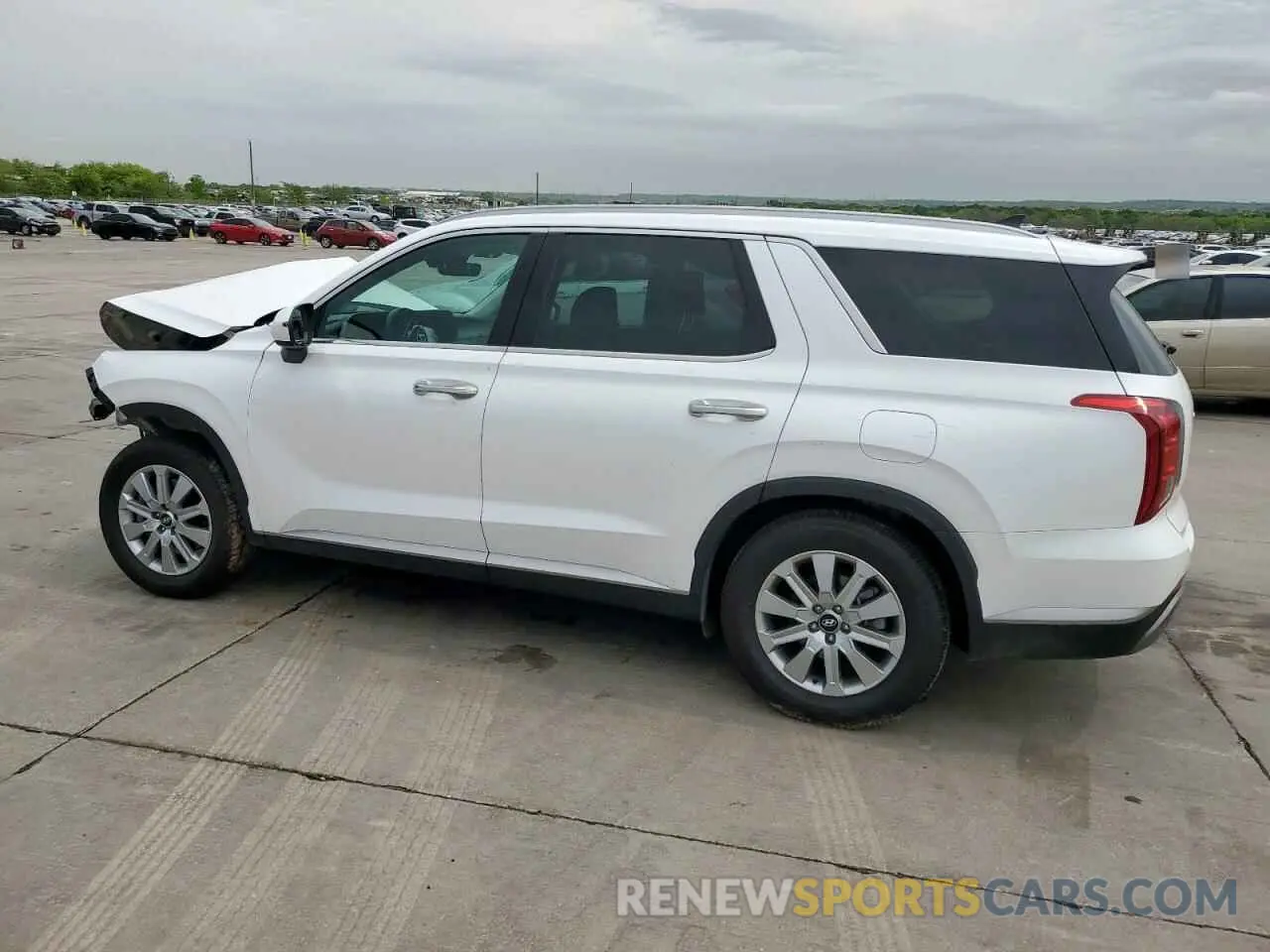 2 Photograph of a damaged car KM8R24GEXRU782478 HYUNDAI PALISADE 2024