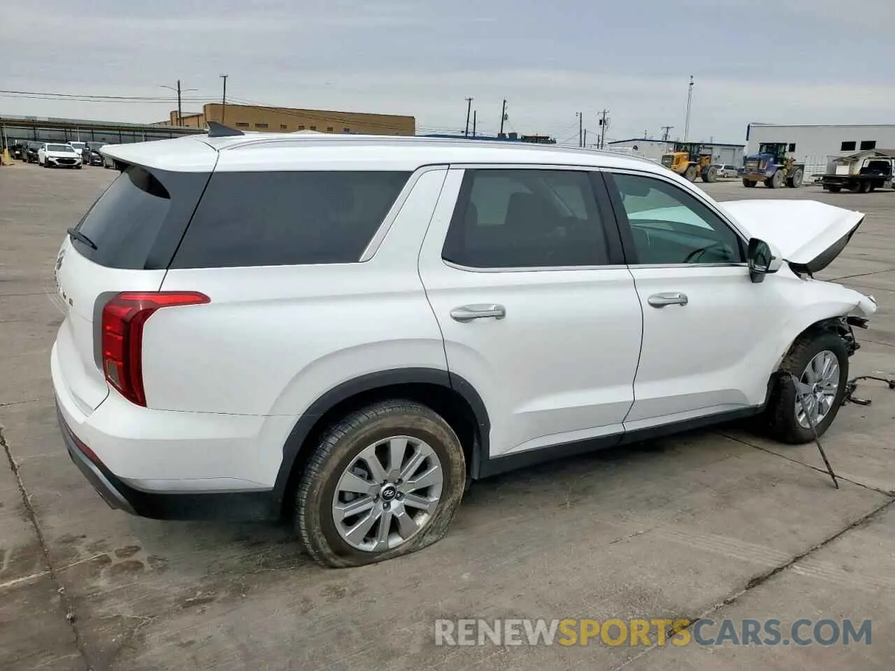3 Photograph of a damaged car KM8R24GEXRU782478 HYUNDAI PALISADE 2024