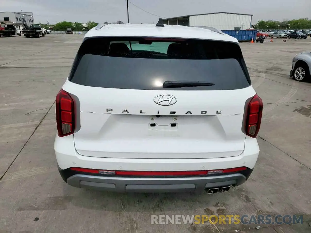 6 Photograph of a damaged car KM8R24GEXRU782478 HYUNDAI PALISADE 2024