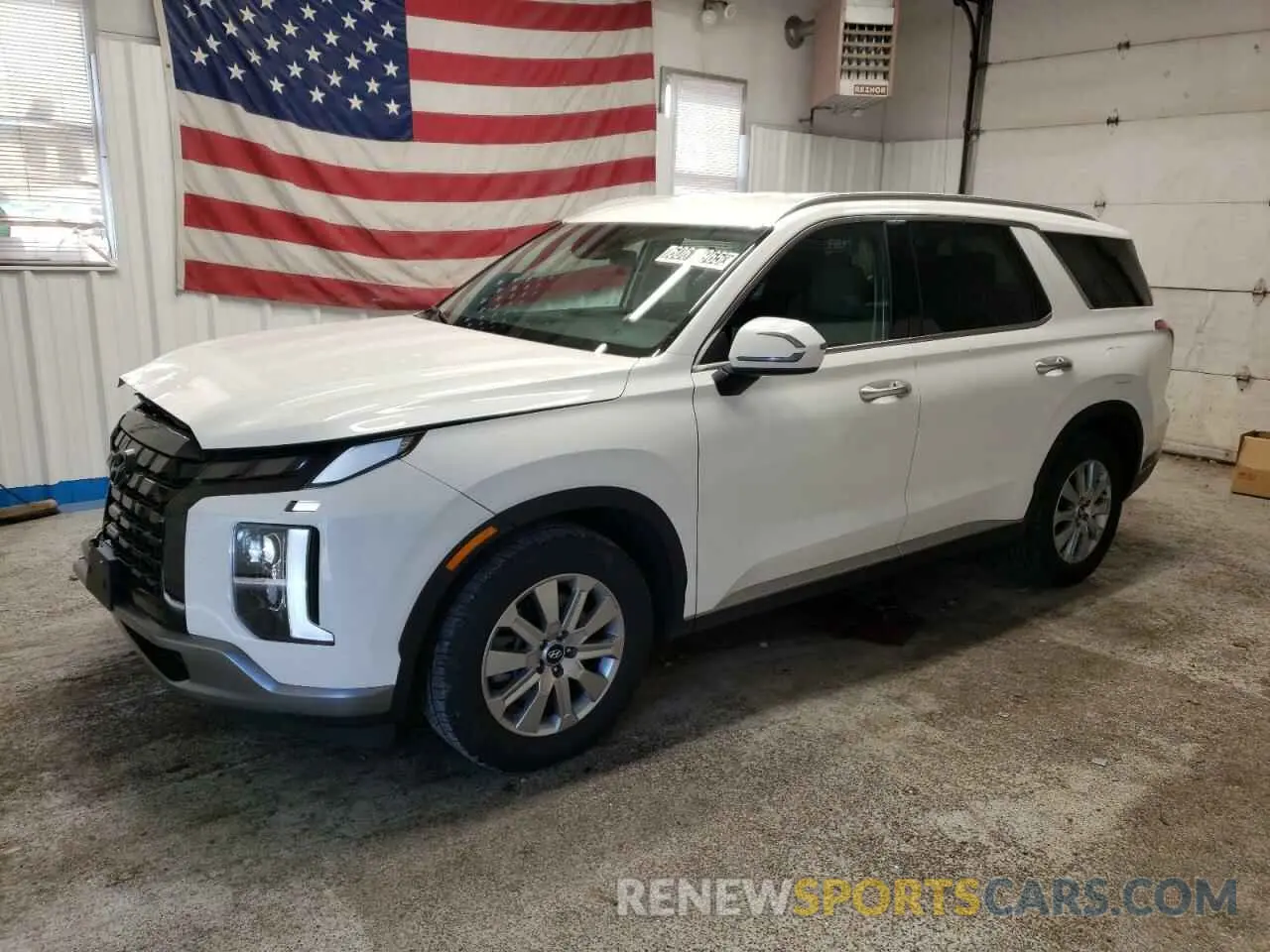 1 Photograph of a damaged car KM8R2DGE0RU789083 HYUNDAI PALISADE 2024