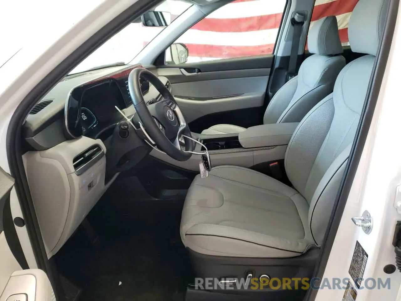 7 Photograph of a damaged car KM8R2DGE0RU789083 HYUNDAI PALISADE 2024