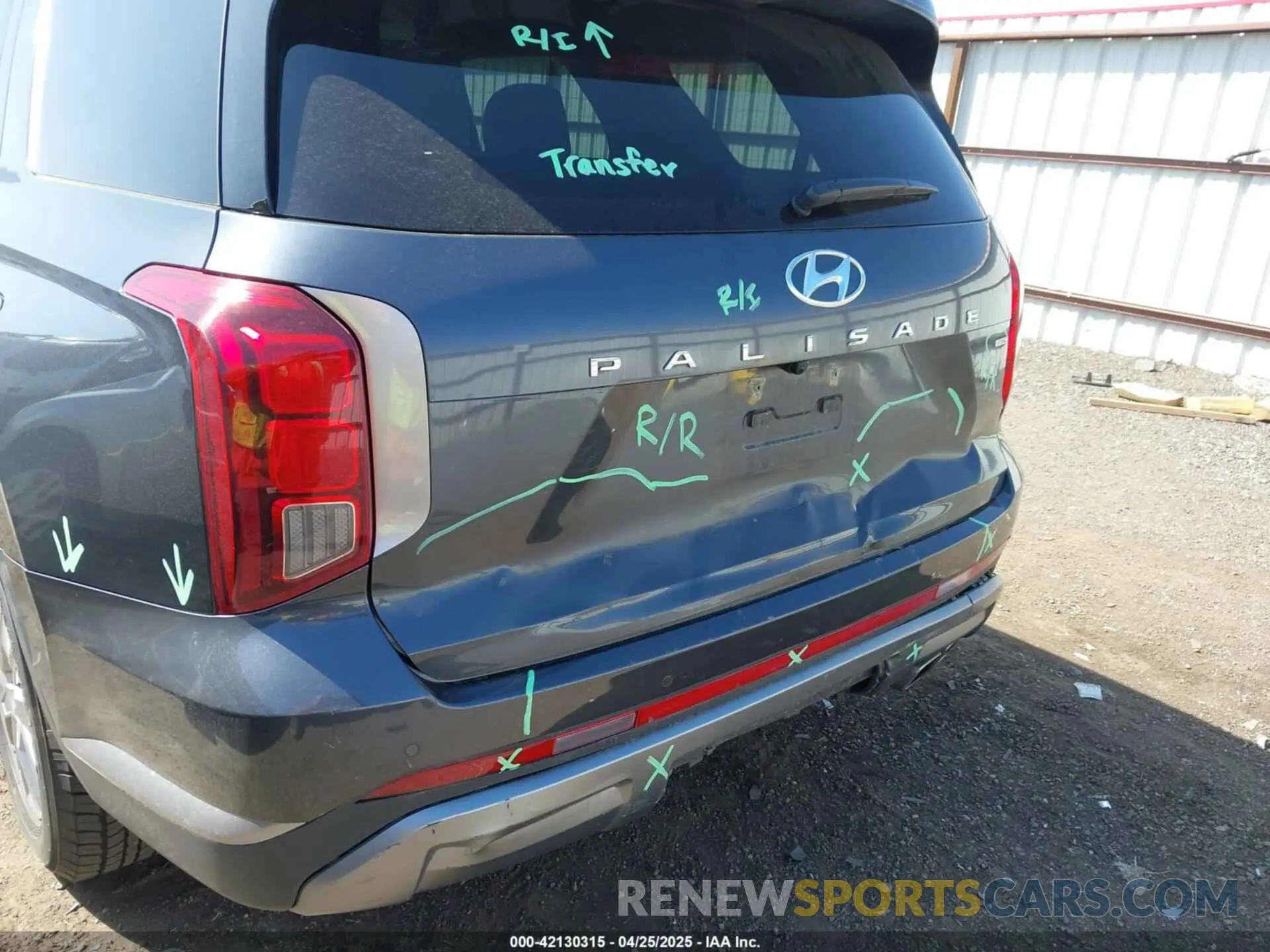 6 Photograph of a damaged car KM8R2DGE1RU682530 HYUNDAI PALISADE 2024