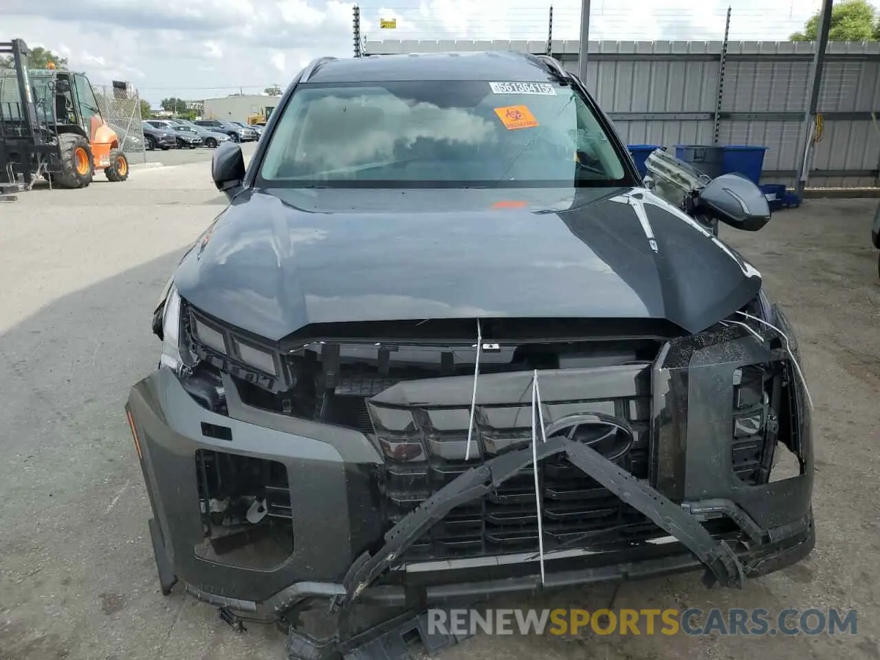 5 Photograph of a damaged car KM8R2DGE1RU714635 HYUNDAI PALISADE 2024