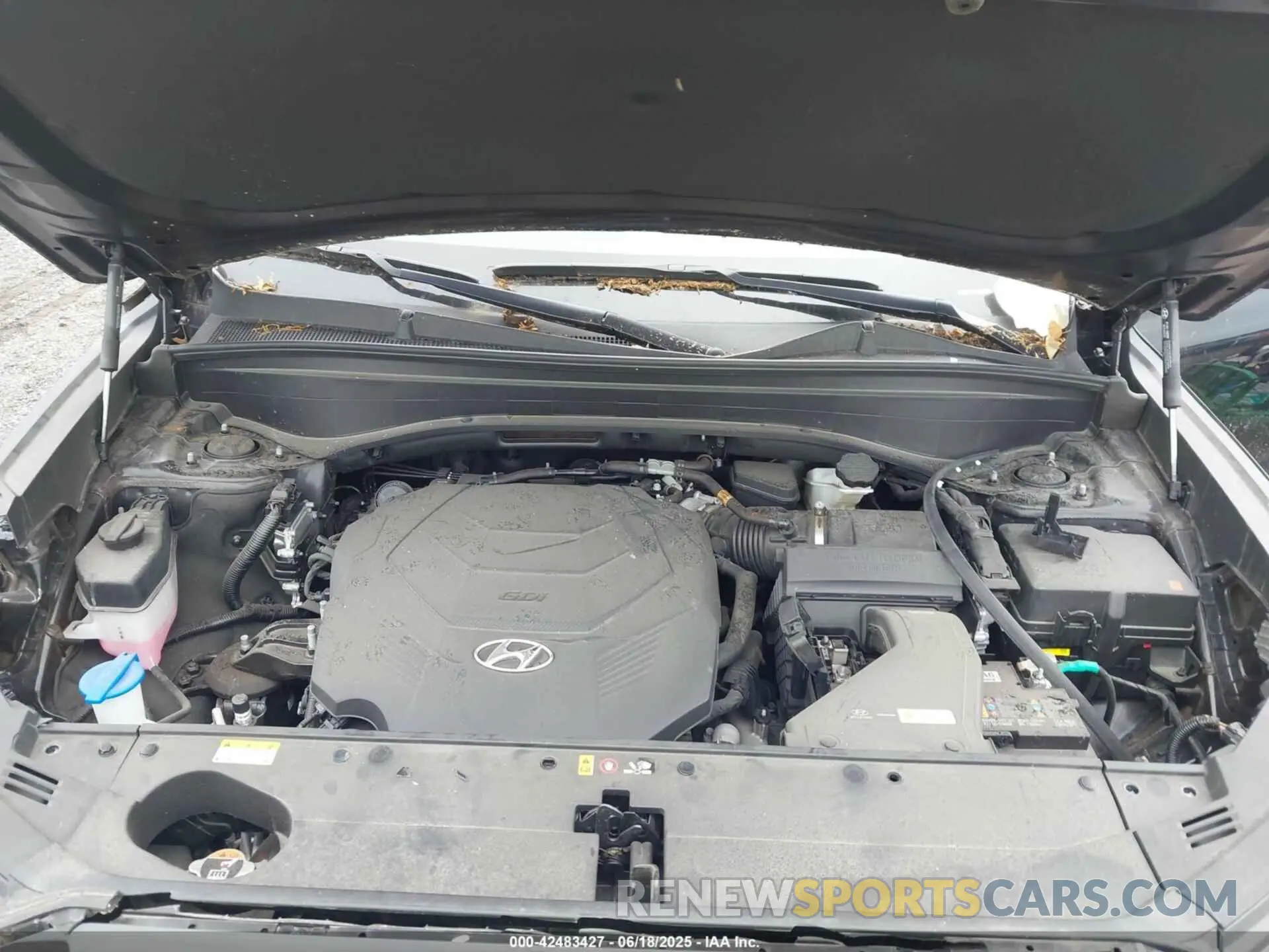 10 Photograph of a damaged car KM8R2DGE2RU801329 HYUNDAI PALISADE 2024