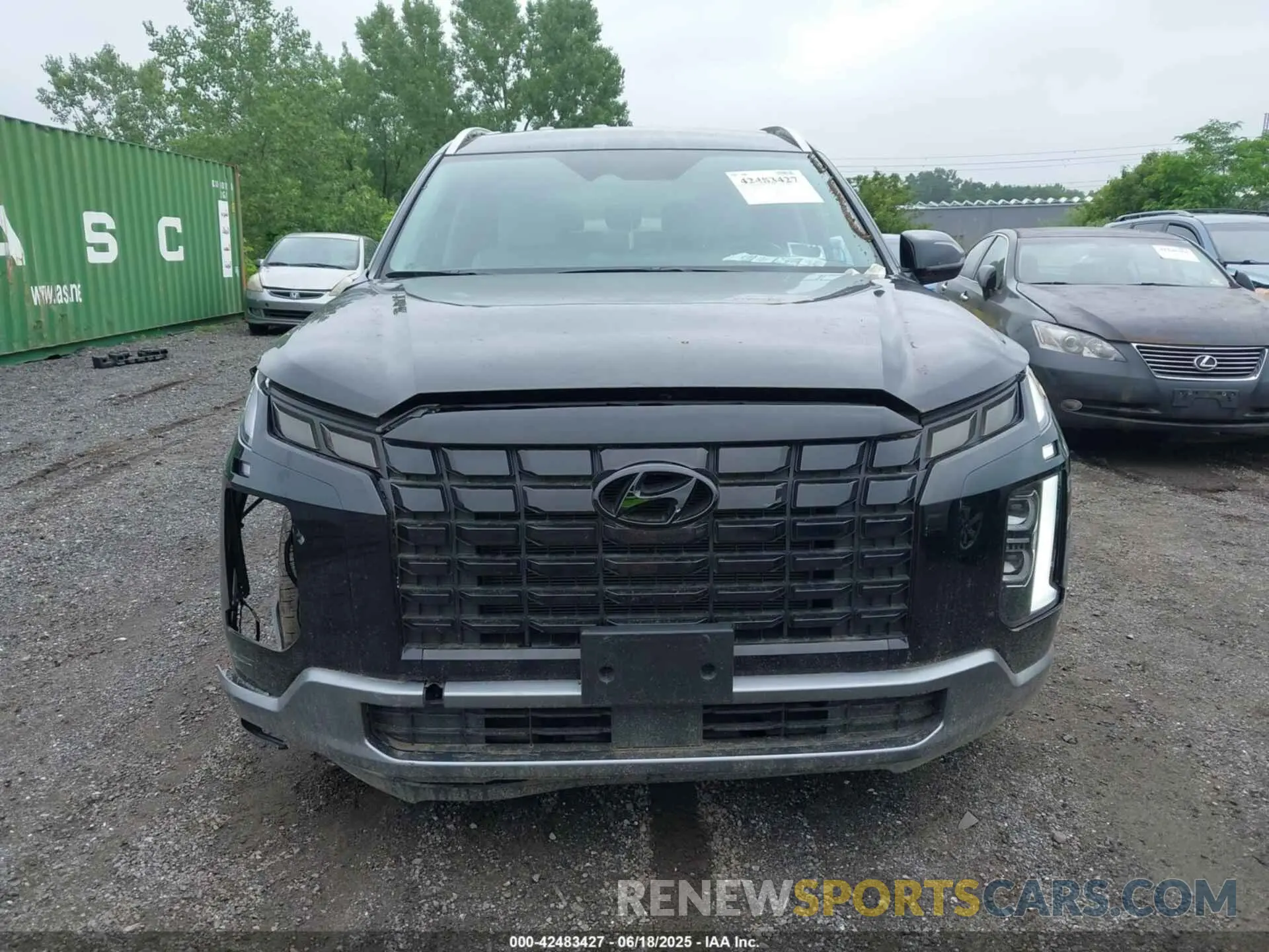 12 Photograph of a damaged car KM8R2DGE2RU801329 HYUNDAI PALISADE 2024