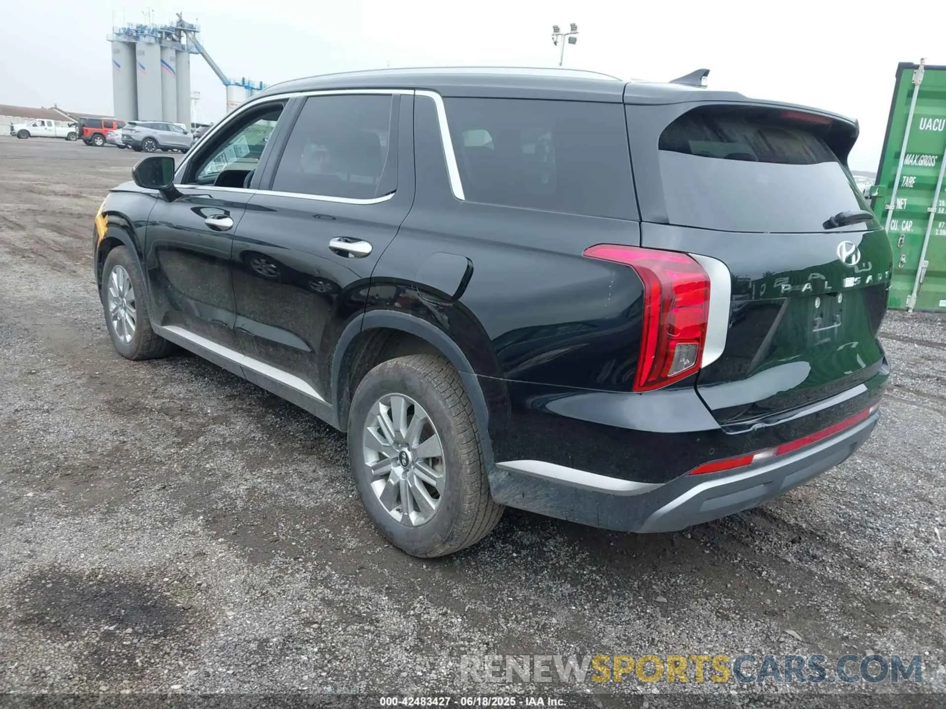 3 Photograph of a damaged car KM8R2DGE2RU801329 HYUNDAI PALISADE 2024