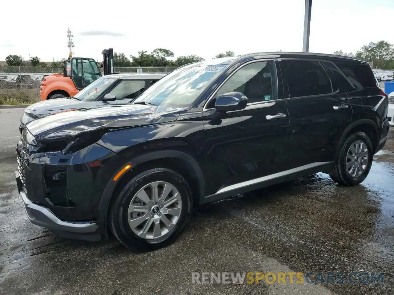 1 Photograph of a damaged car KM8R2DGE5RU715593 HYUNDAI PALISADE 2024