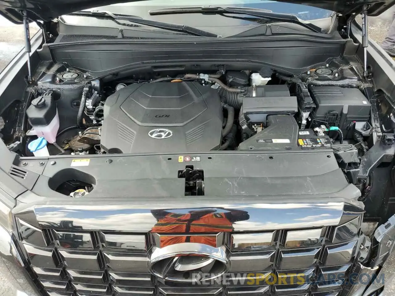 12 Photograph of a damaged car KM8R2DGE5RU715593 HYUNDAI PALISADE 2024