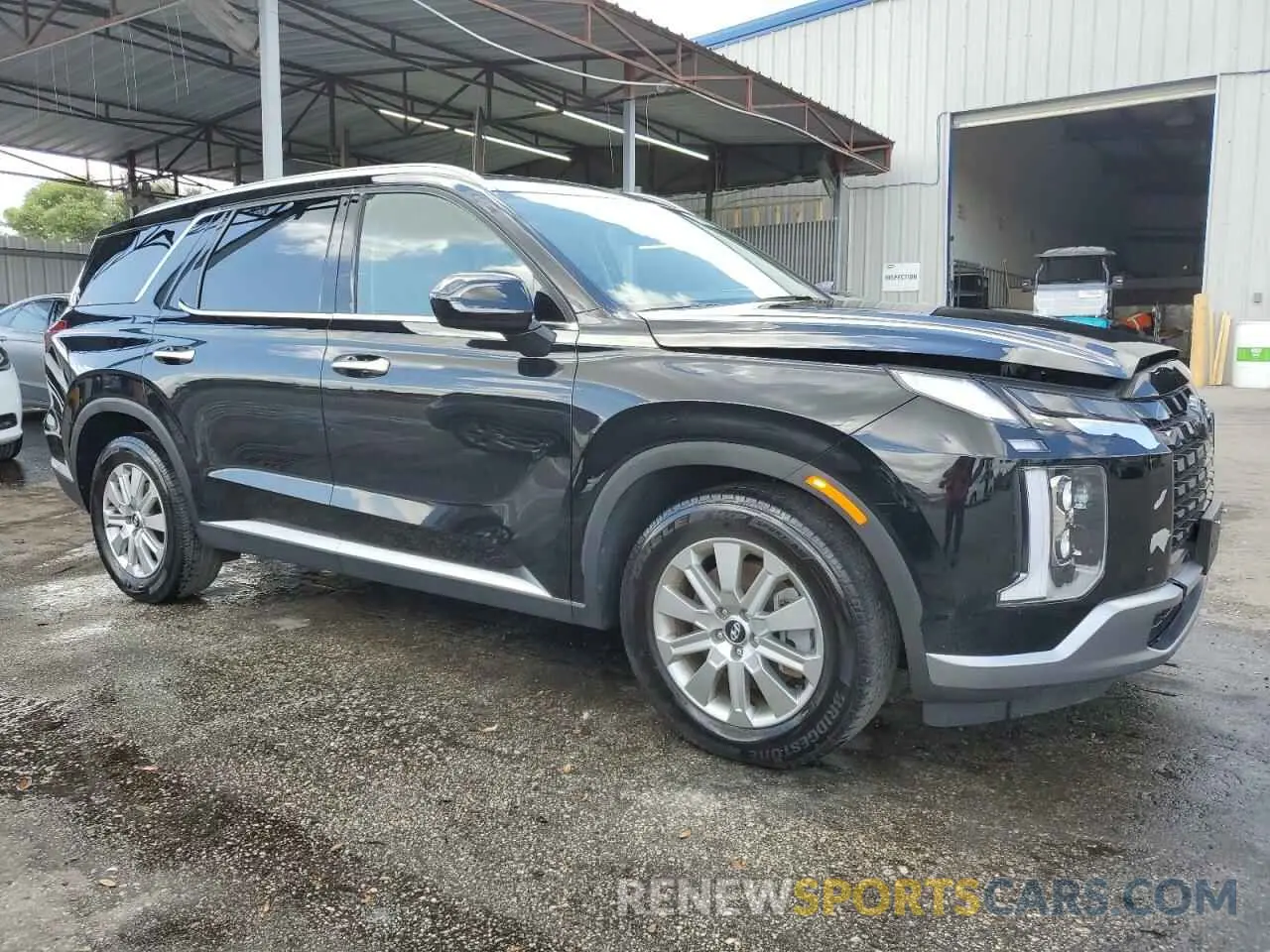 4 Photograph of a damaged car KM8R2DGE5RU715593 HYUNDAI PALISADE 2024