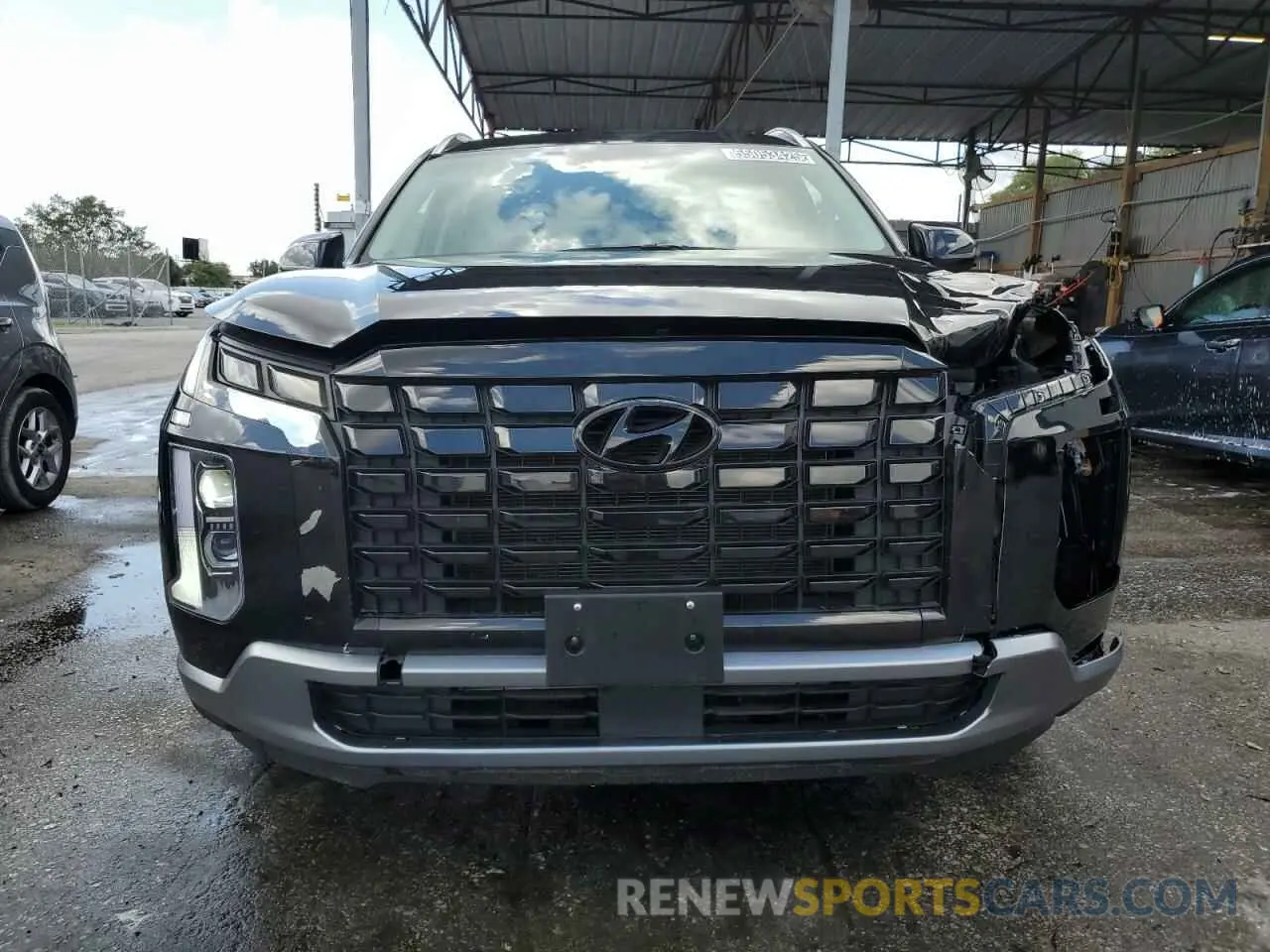 5 Photograph of a damaged car KM8R2DGE5RU715593 HYUNDAI PALISADE 2024
