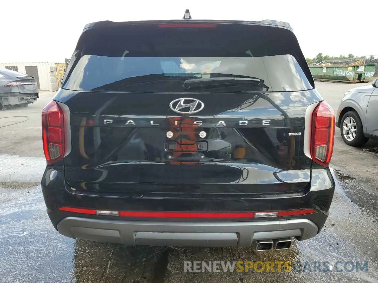 6 Photograph of a damaged car KM8R2DGE5RU715593 HYUNDAI PALISADE 2024