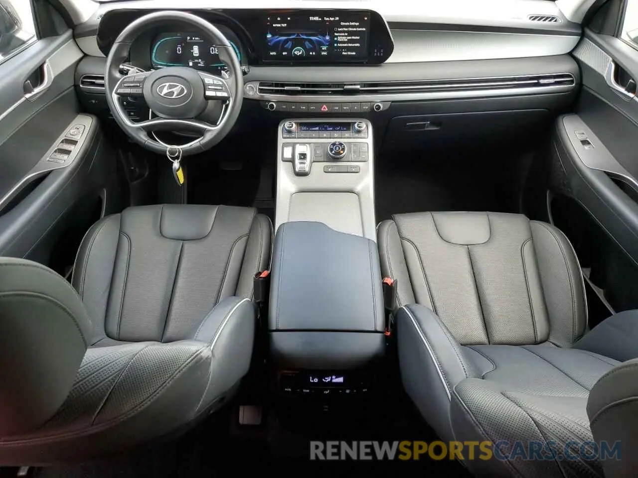 8 Photograph of a damaged car KM8R2DGE5RU715593 HYUNDAI PALISADE 2024