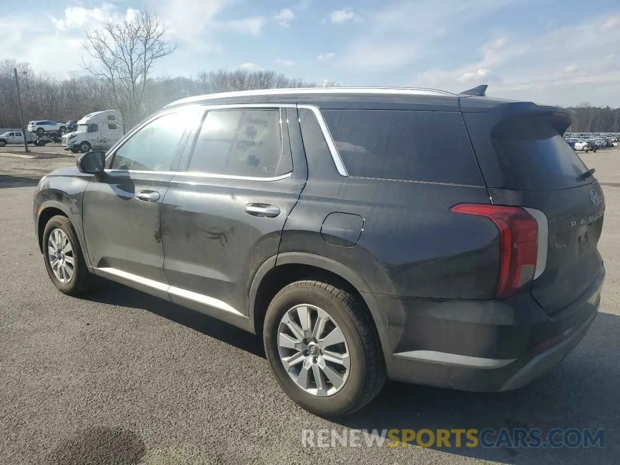 2 Photograph of a damaged car KM8R2DGE8RU784505 HYUNDAI PALISADE 2024